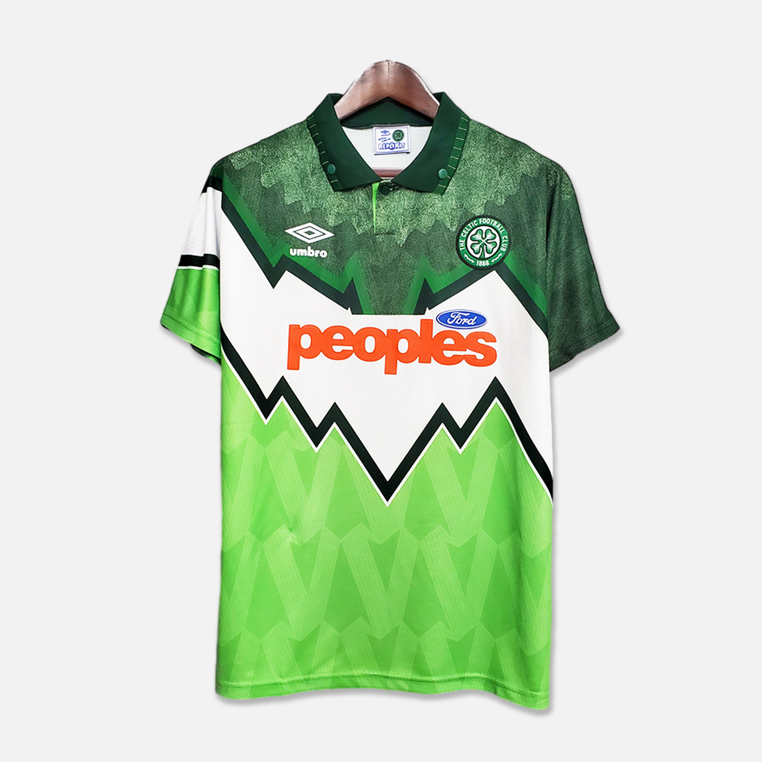 Retro Celtic 91-92 Away Stadium Jersey - ManixJersey