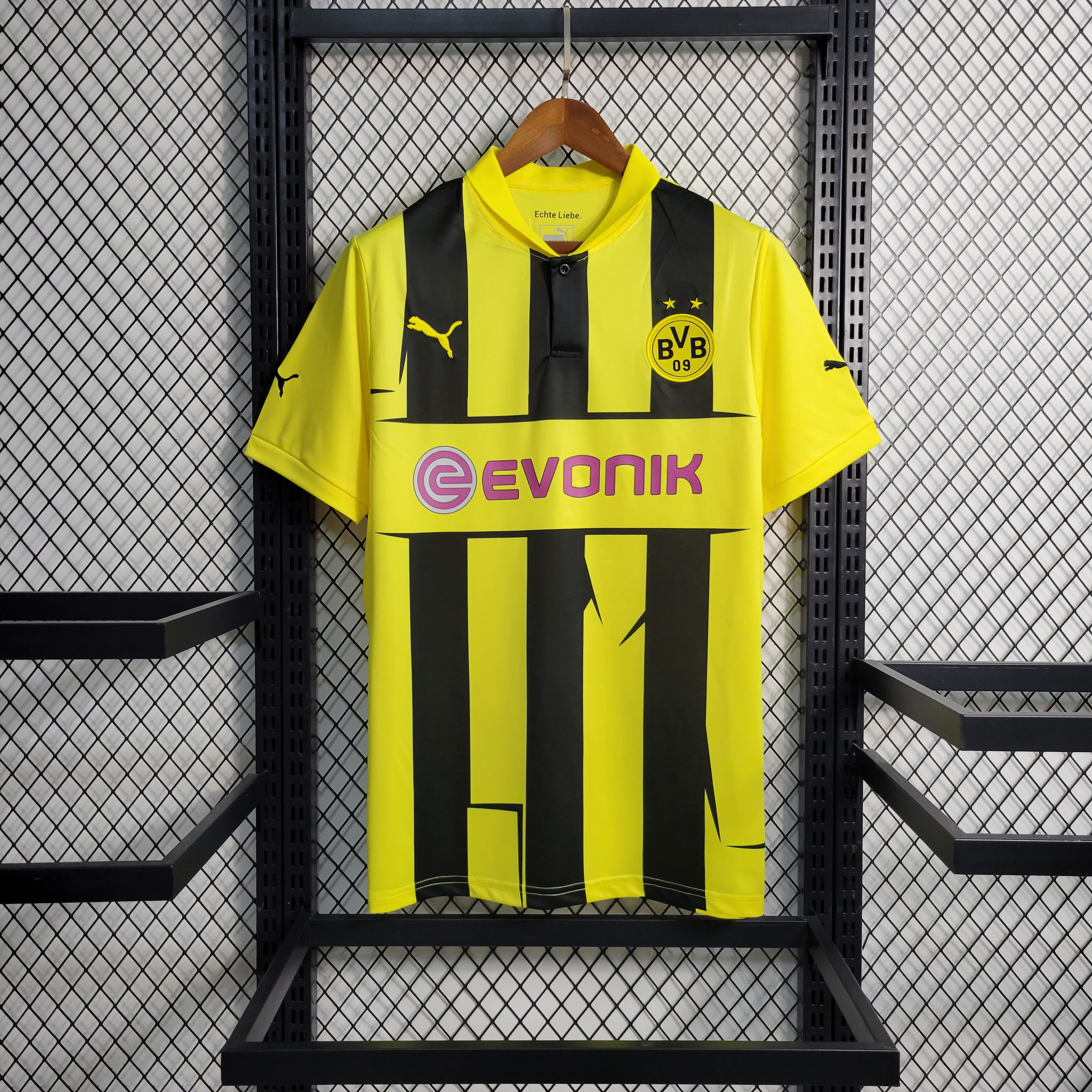 Retro Dortmund 12-13 Home Stadium Jersey - ManixJersey