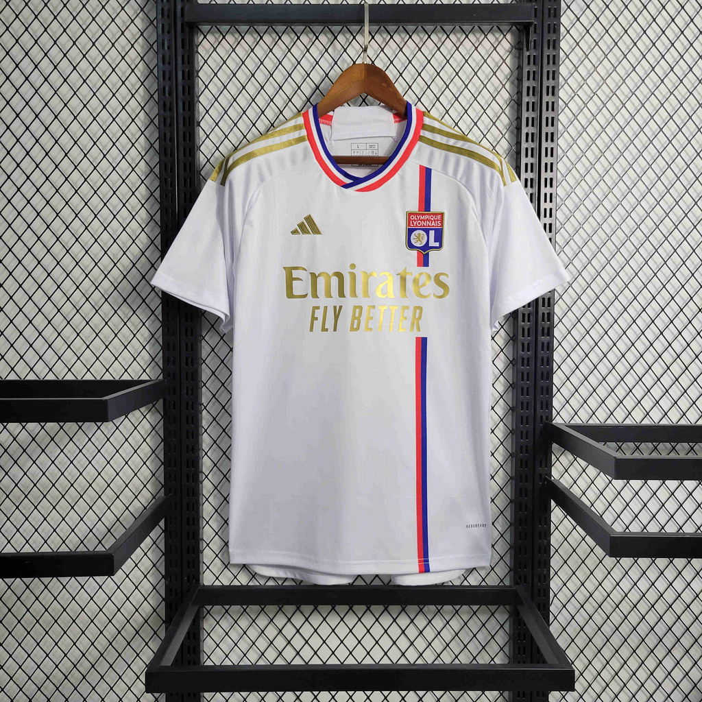 Lyon 23/24 Home Jersey - Fans Version - ManixJersey
