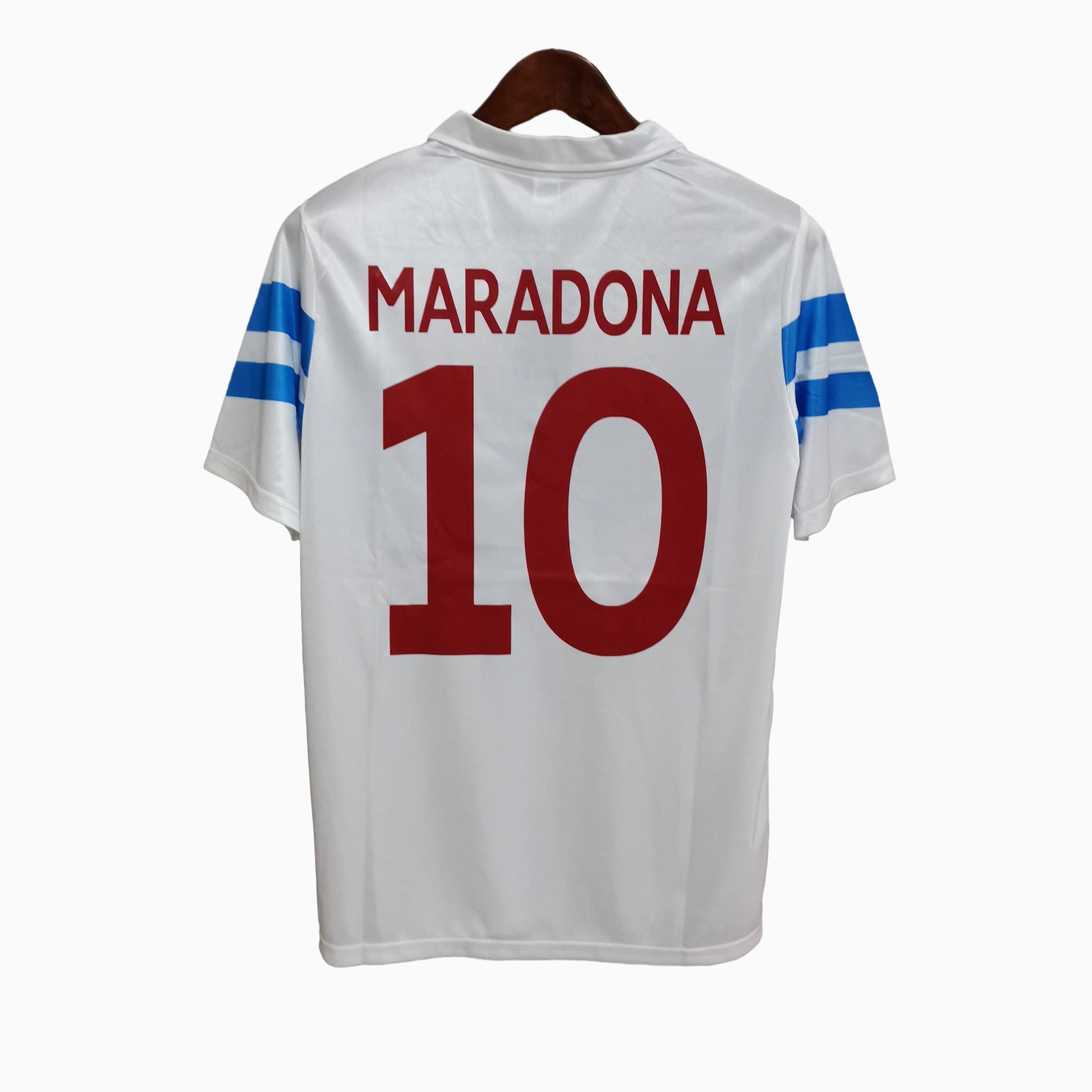 Retro Napoli 1988-89 Away Stadium Jersey - ManixJersey