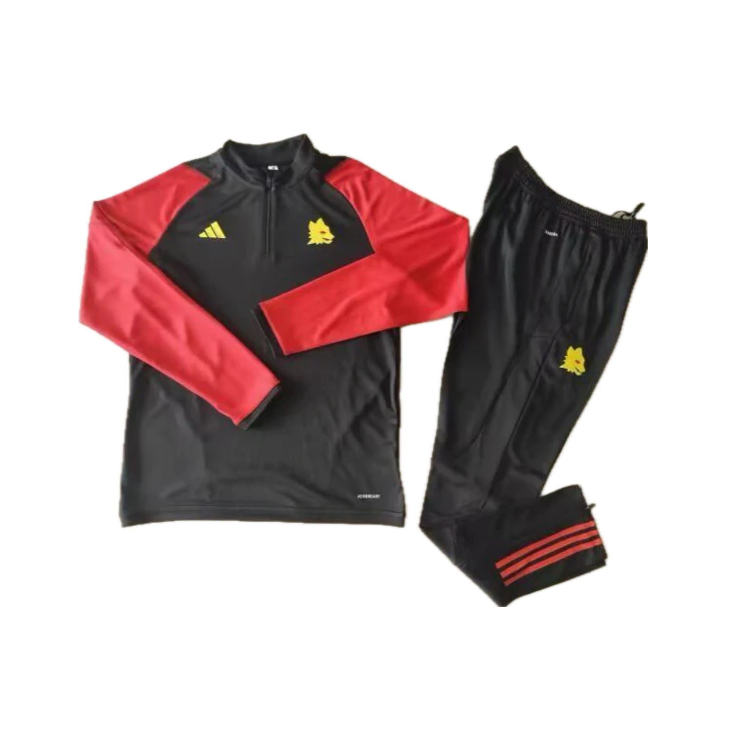 Roma 23-24 Long Sleeve Training Set - ManixJersey