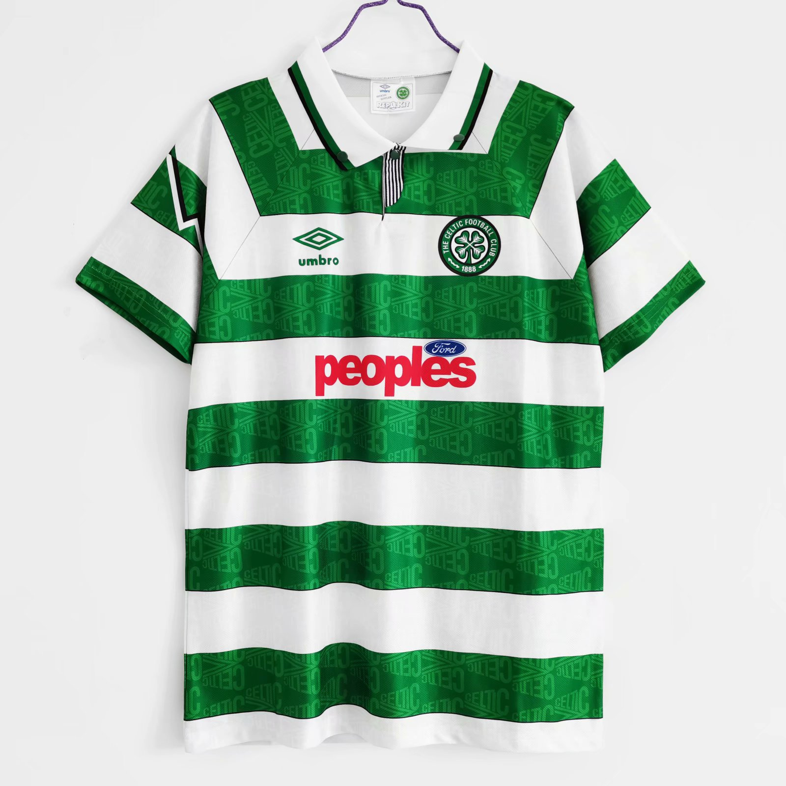 Retro Celtic 1991-92 Home Stadium Jersey - ManixJersey