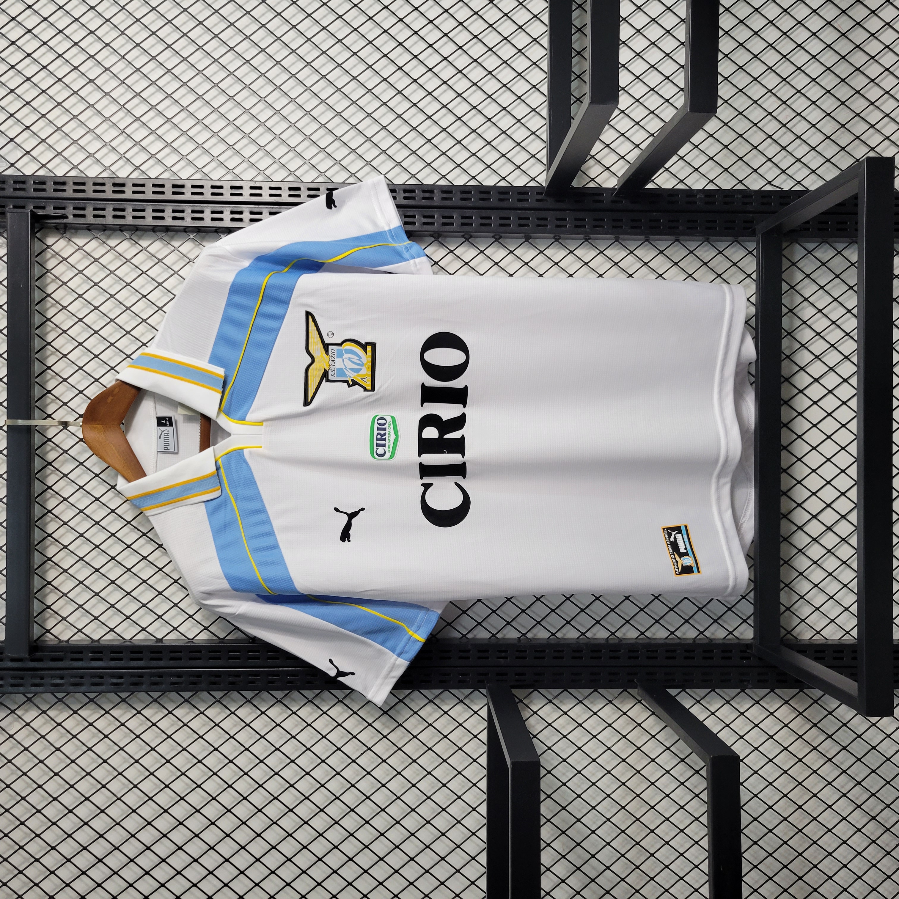 Retro Lazio 1999-00 Centenary Home Stadium Jersey - ManixJersey