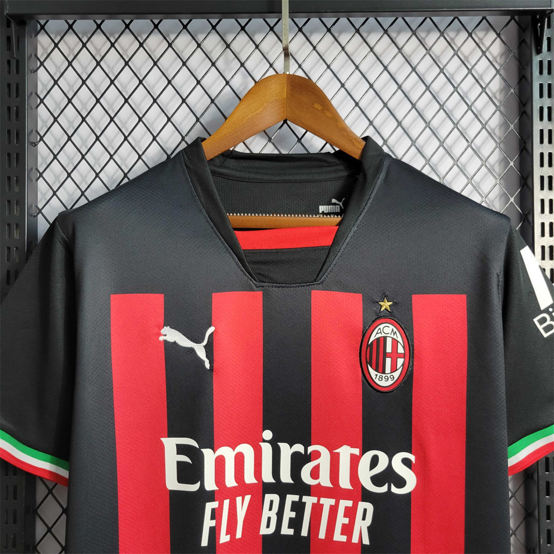 22-23 AC Milan Home Jersey - Fans Version - ManixJersey