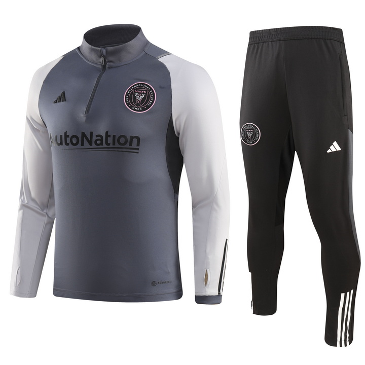 Miami 23-24 Long Sleeve Training Set -Grey - ManixJersey