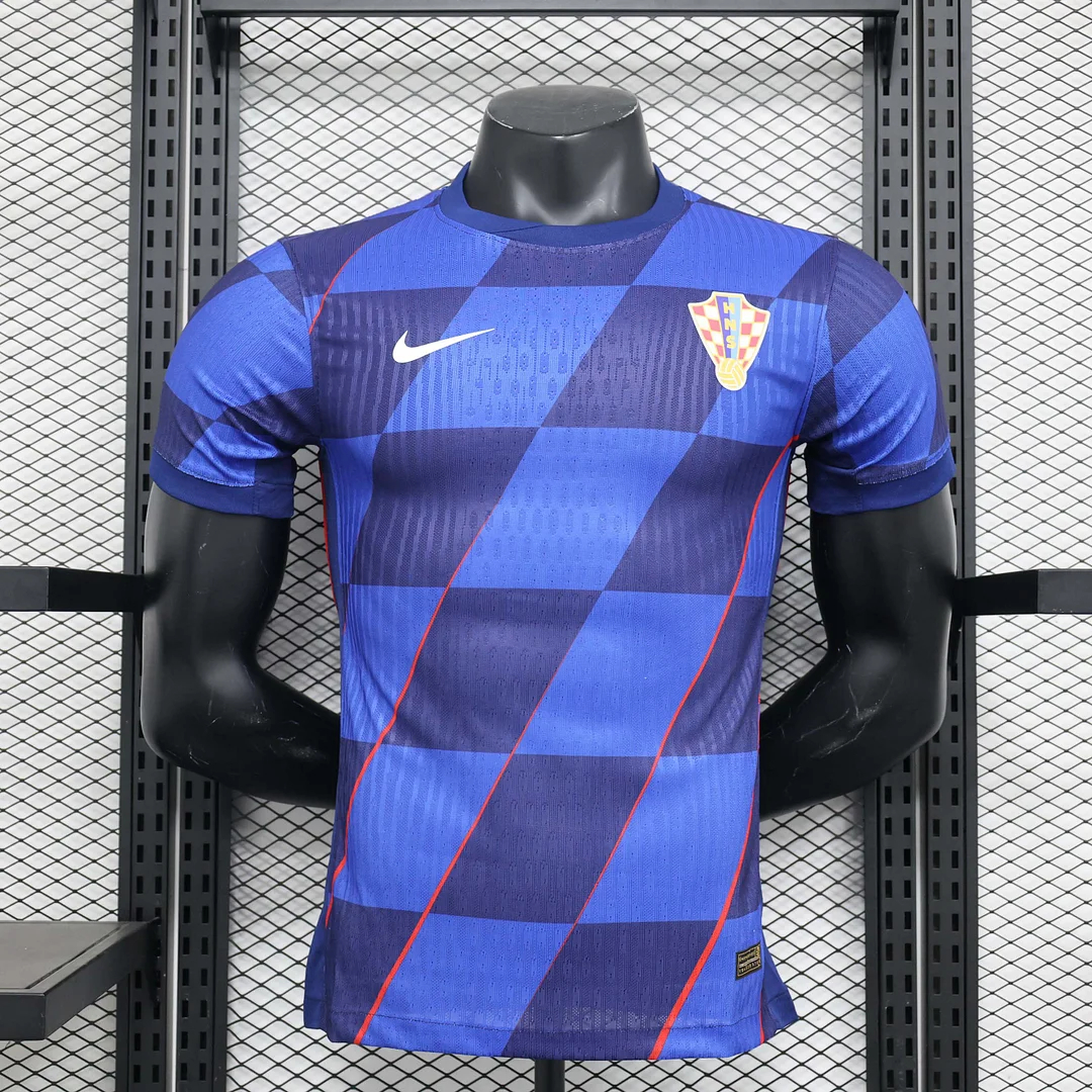 Croatia 2024 Away Stadium Jersey - Player Version - ManixJersey