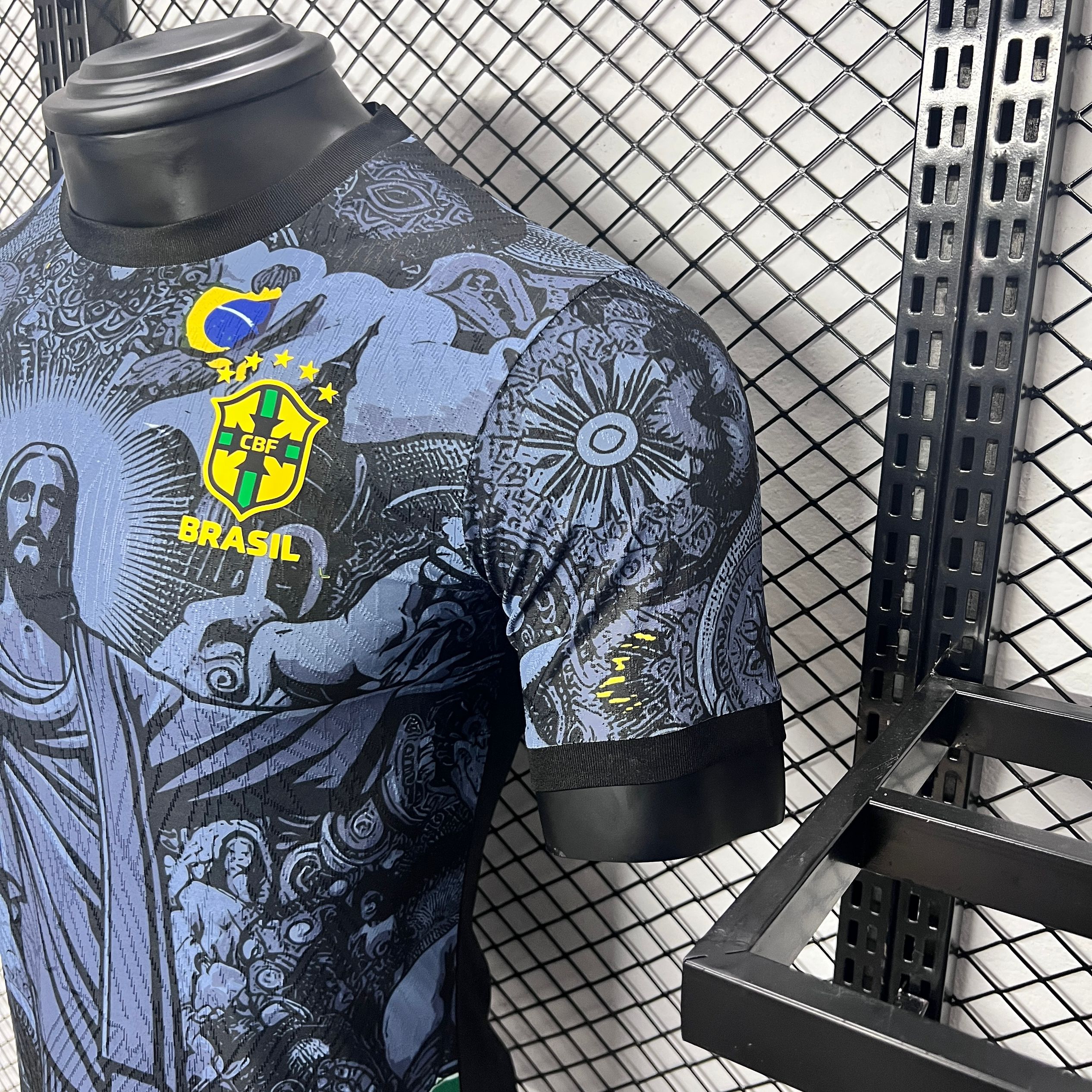 Brazil 2024 Christ the Redeemer Statue Special Edition Jersey - Player Version - ManixJersey