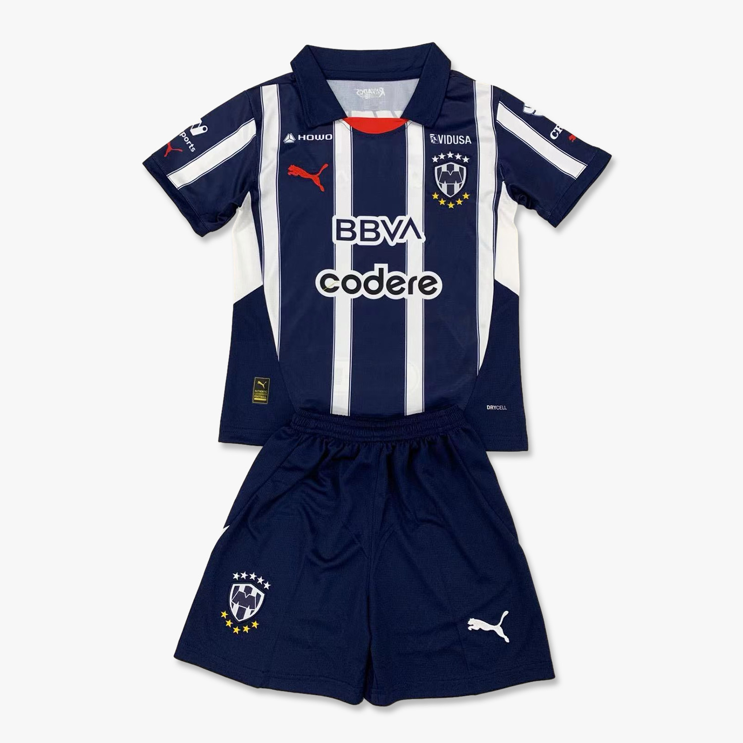 Rayados Monterrey 24-25 Home Stadium Kids Kit - ManixJersey