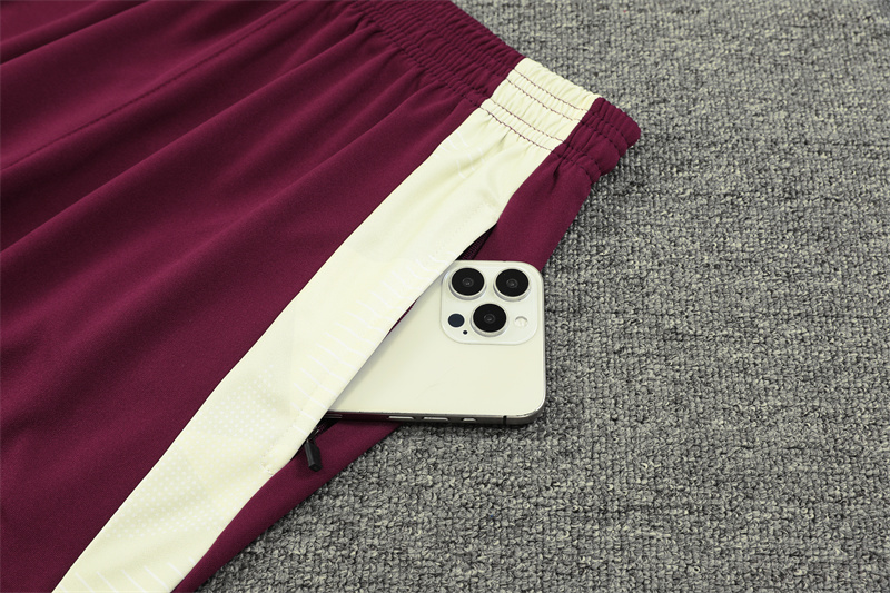 Bayern Munich 24-25 Long Sleeve Training Set - White & Red - ManixJersey