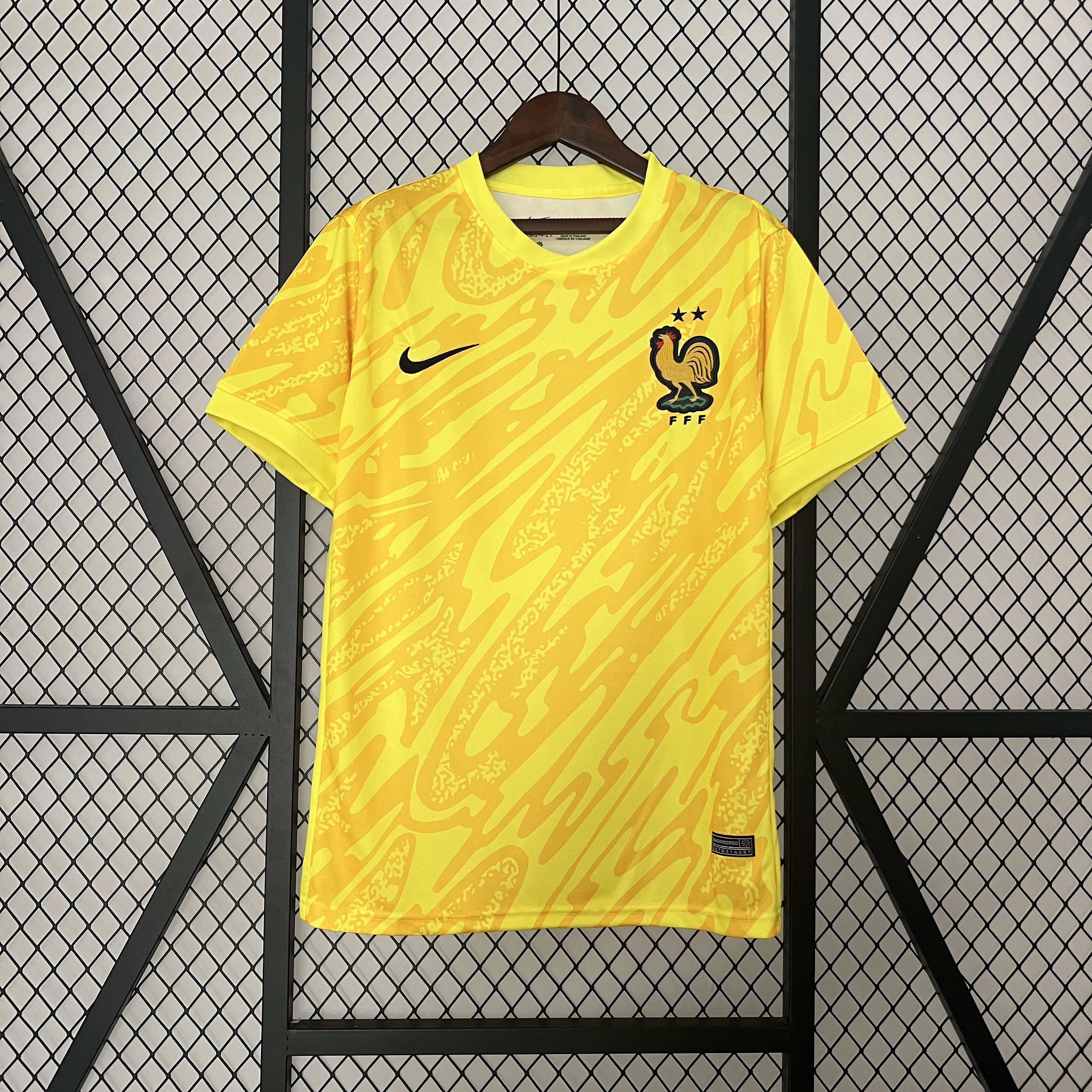 France 2024 Yellow Goalkeeper Jersey - Fans Version - ManixJersey