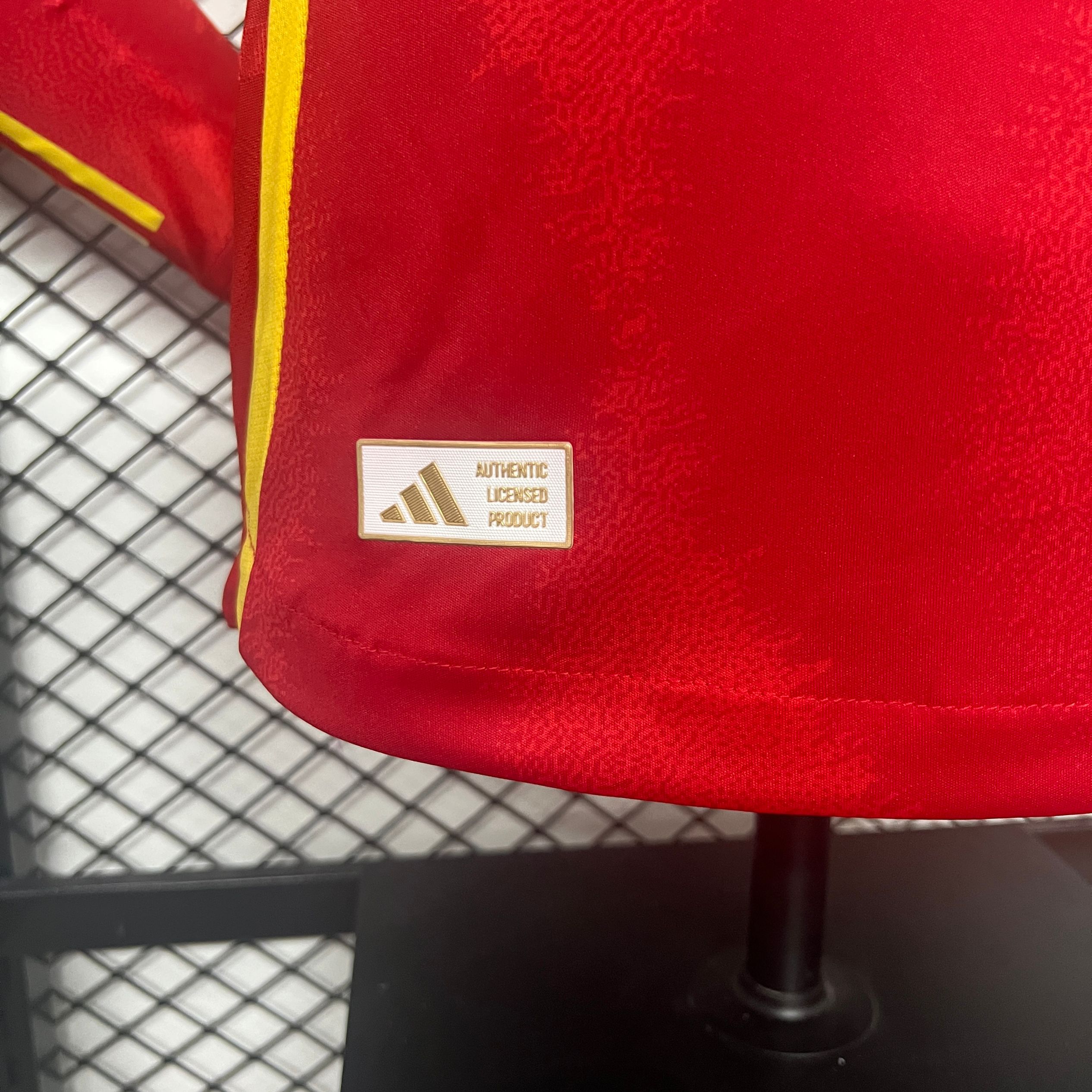 Spain 2024 Home Stadium Long Sleeve Jersey - Player Version - ManixJersey