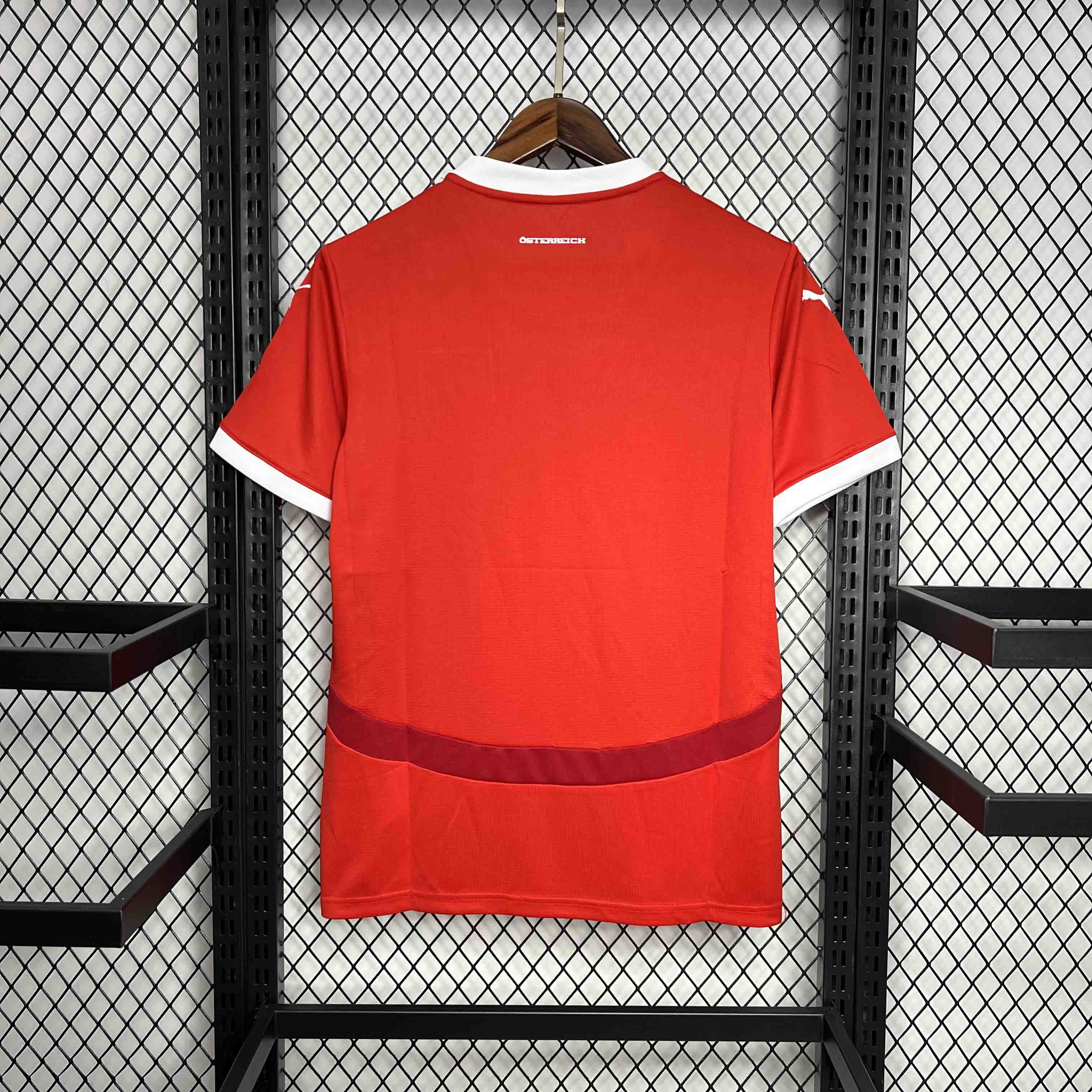 Austria 2024 Home Stadium Jersey - Fans Version - ManixJersey