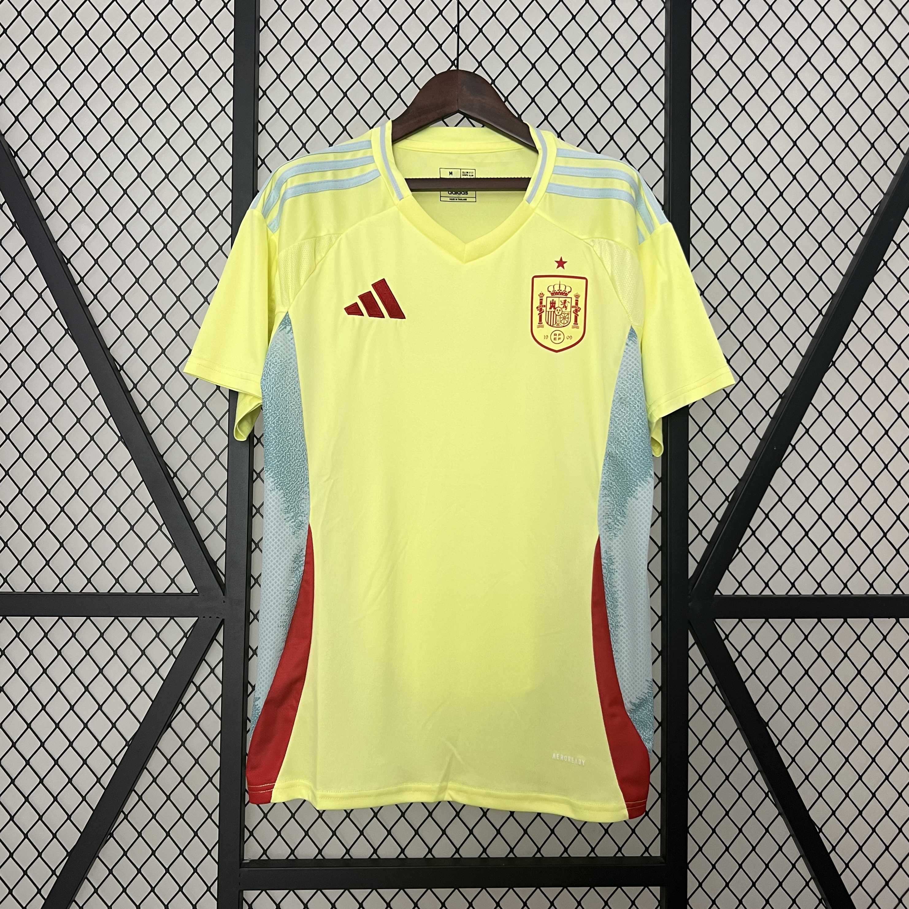 Spain 2024 Away Stadium Jersey - Fans Version - ManixJersey