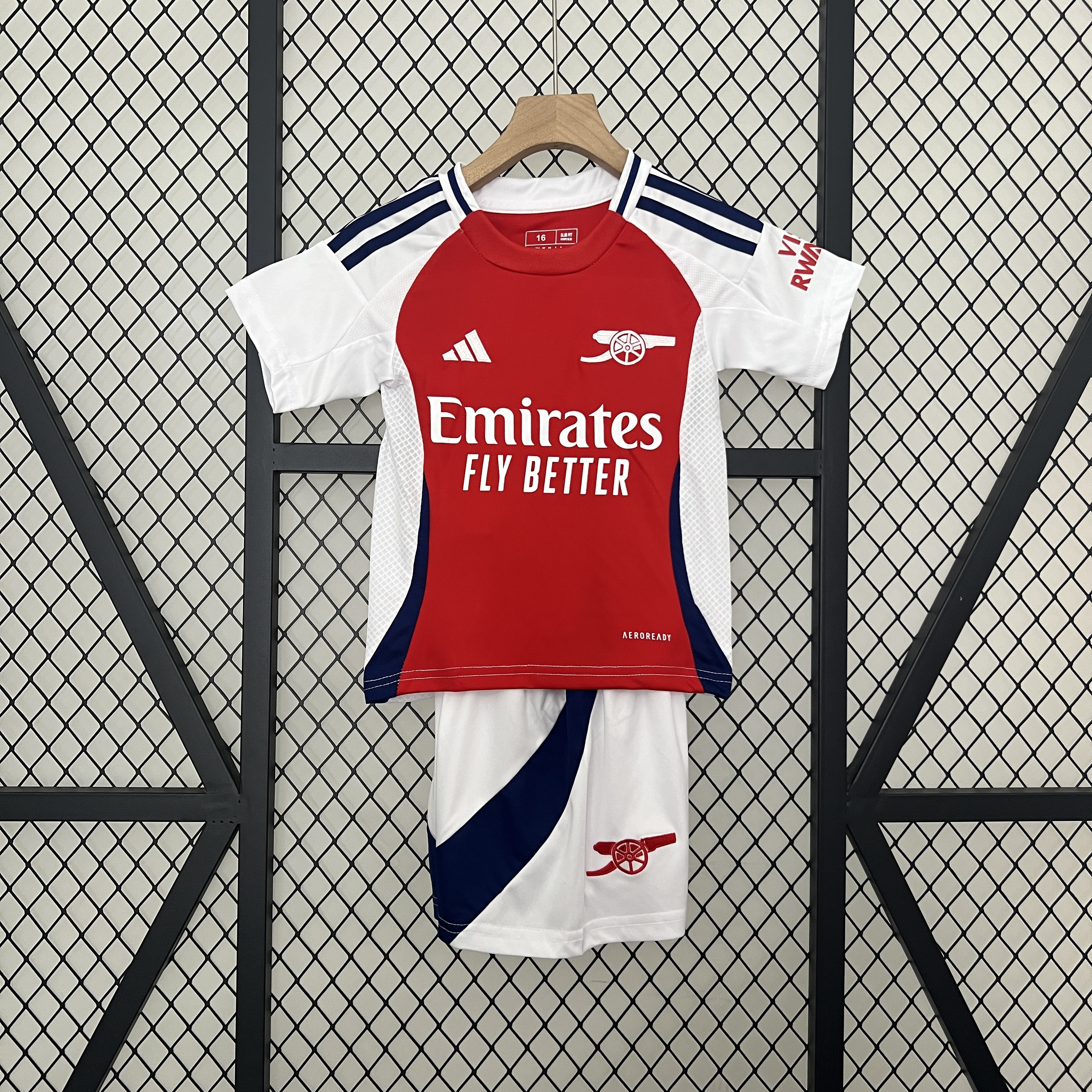 Arsenal 24-25 Home Stadium Kids Kit - ManixJersey