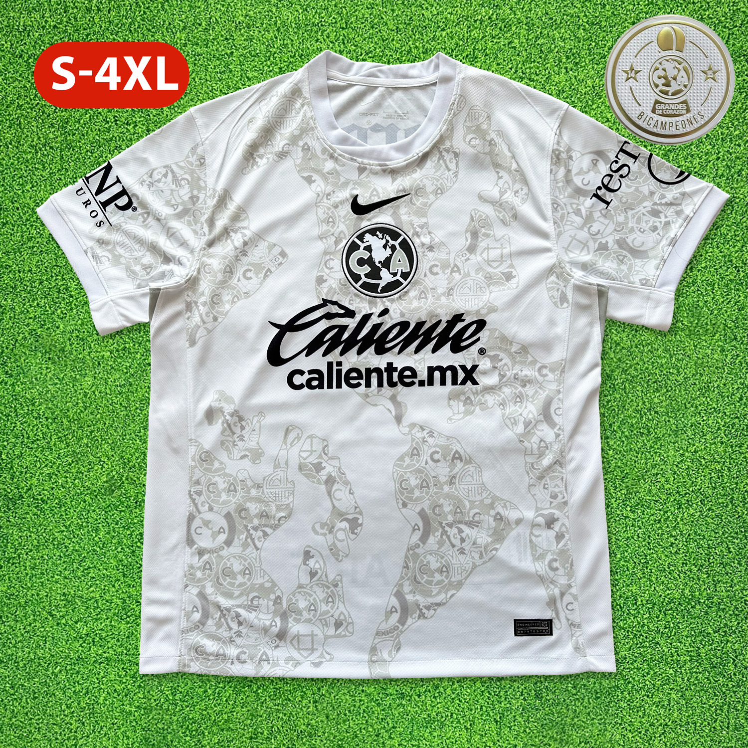 Club América 24-25 White Goalkeeper Jersey - Fans Version - ManixJersey