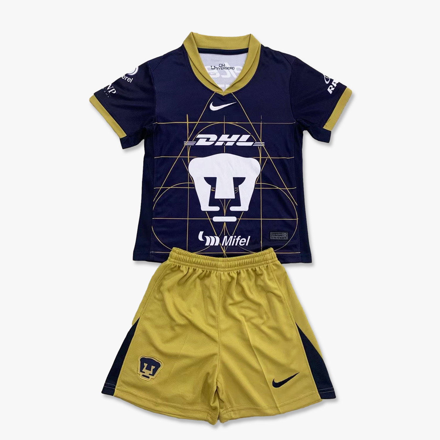 Pumas UNAM 24-25 Away Kids Kit - ManixJersey