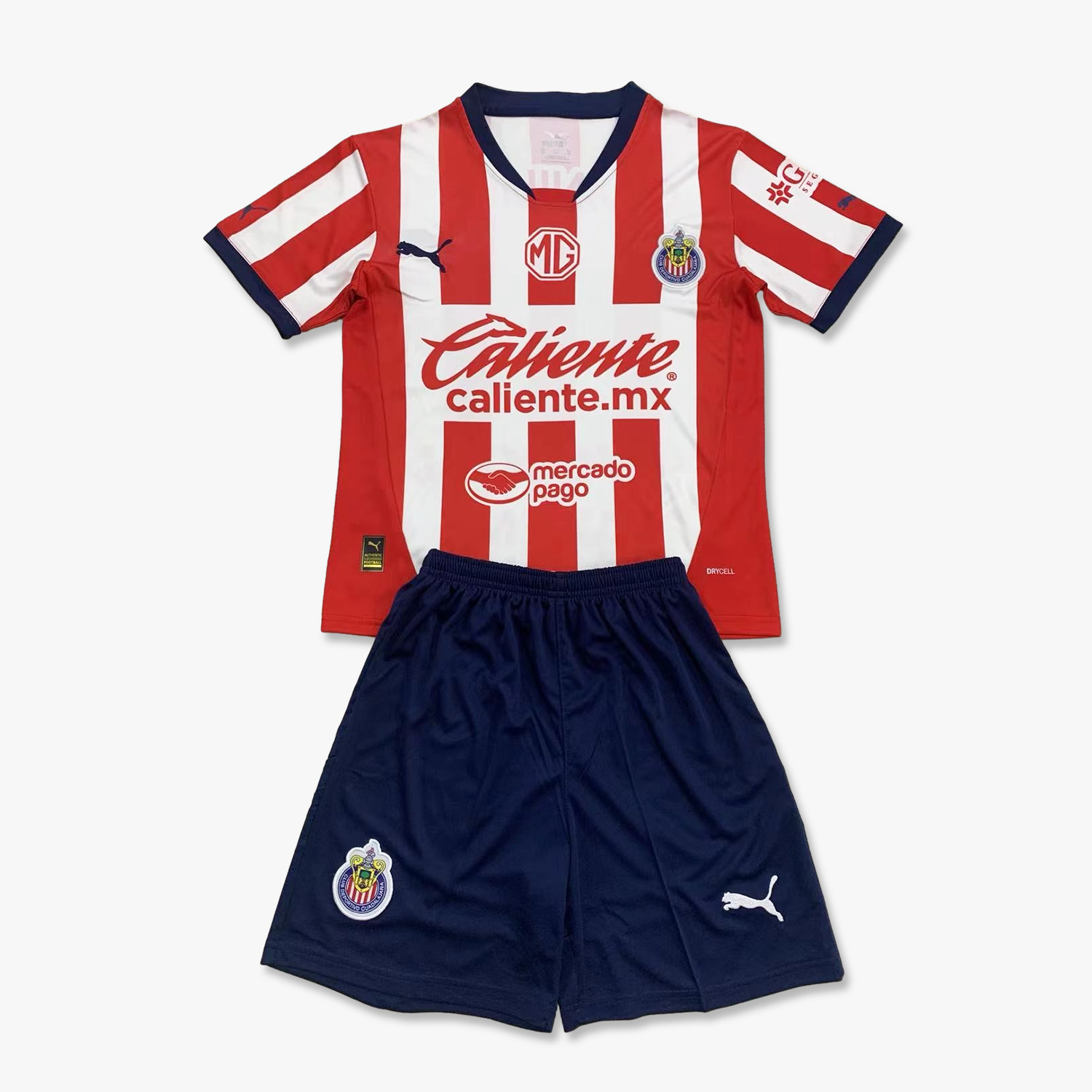 Chivas de Guadalajara 24-25 Home Stadium Kids Kit - ManixJersey