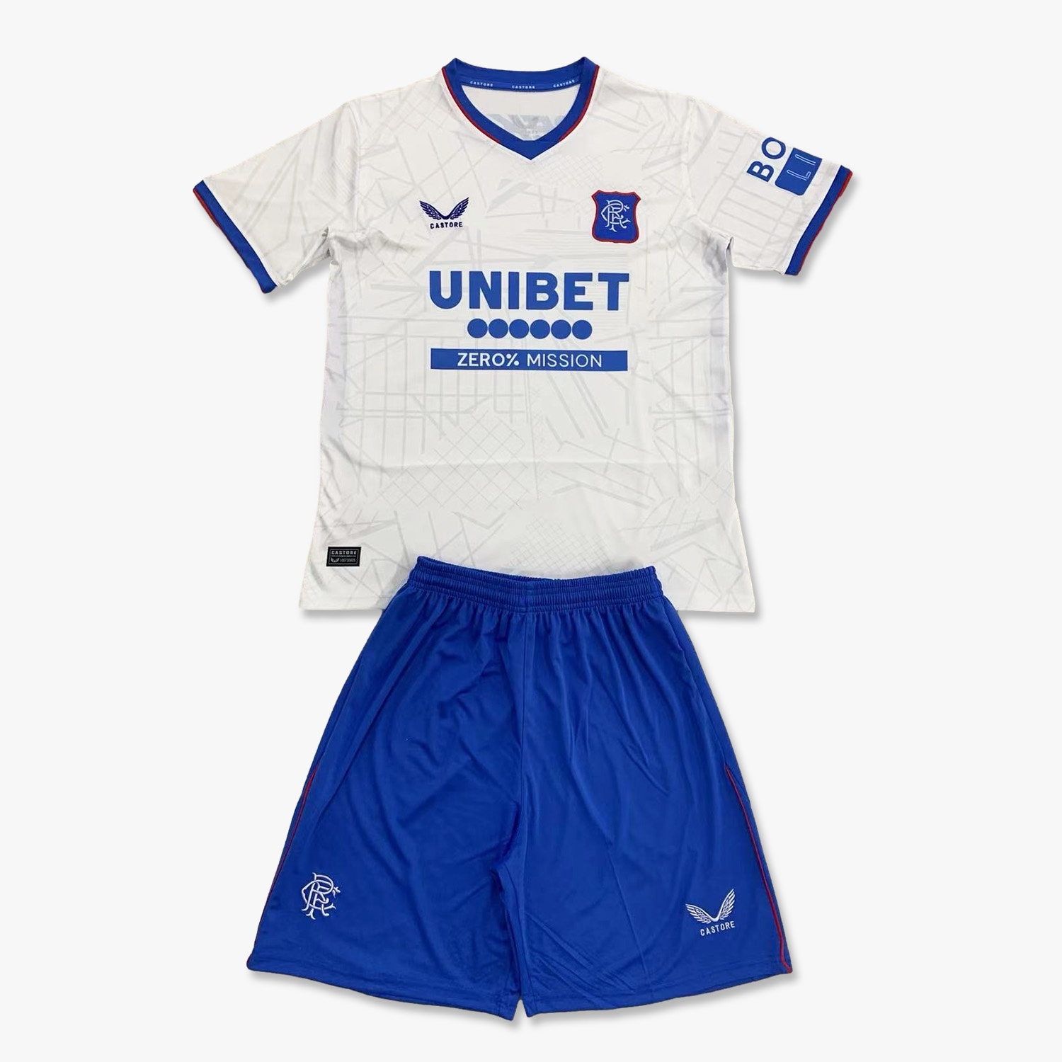 Glasgow Rangers 24-25 Away Men's Adult Jersey Set - Fans Version - ManixJersey