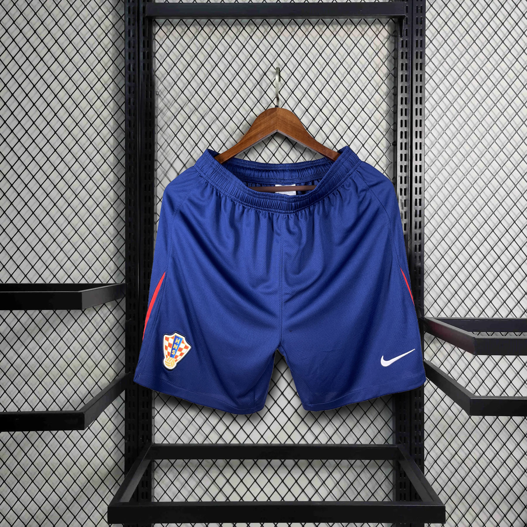 Croatia 2024 Away Shorts - Fans Version - ManixJersey