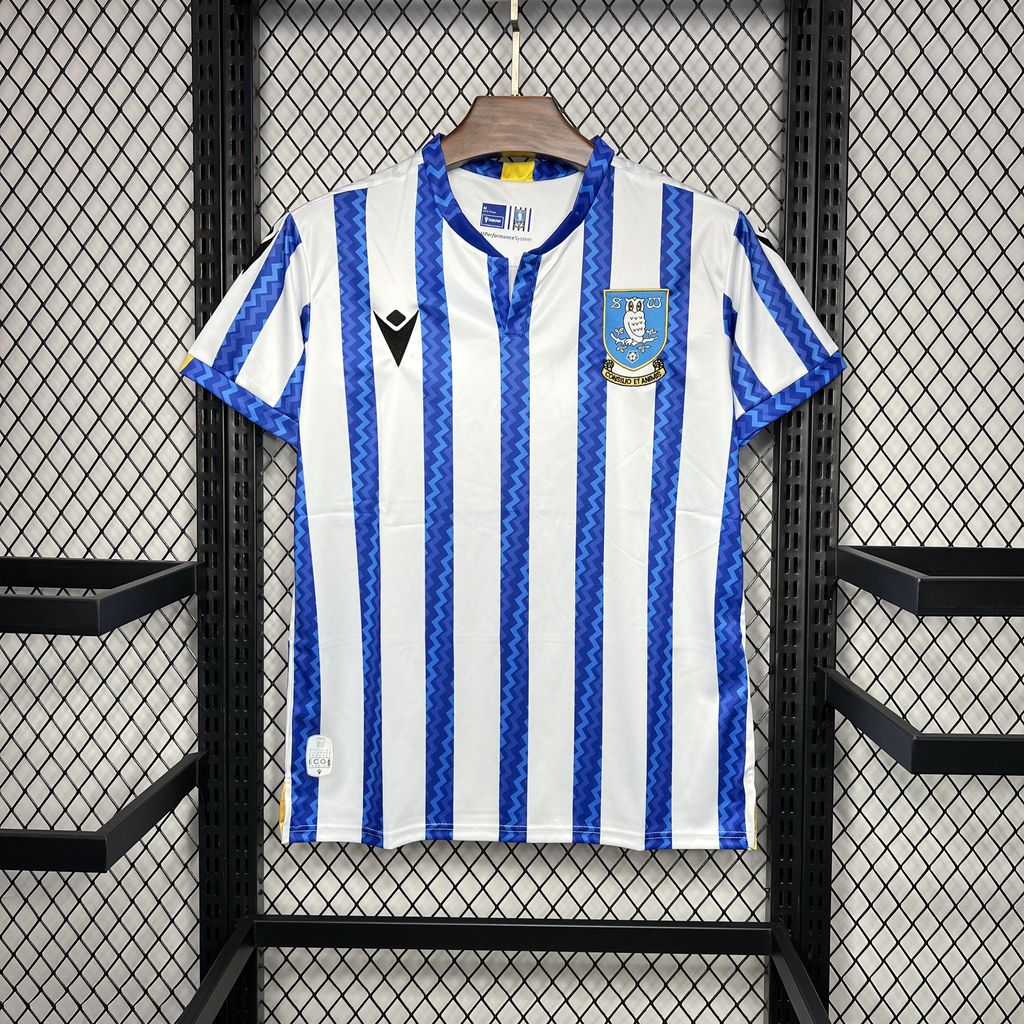 Sheffield Wednesday 24-25 Home Stadium Jersey - Fans Version - ManixJersey