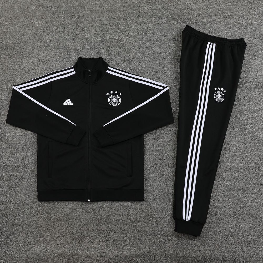 Germany 2024 Jacket Training Tracksuit - Black - ManixJersey