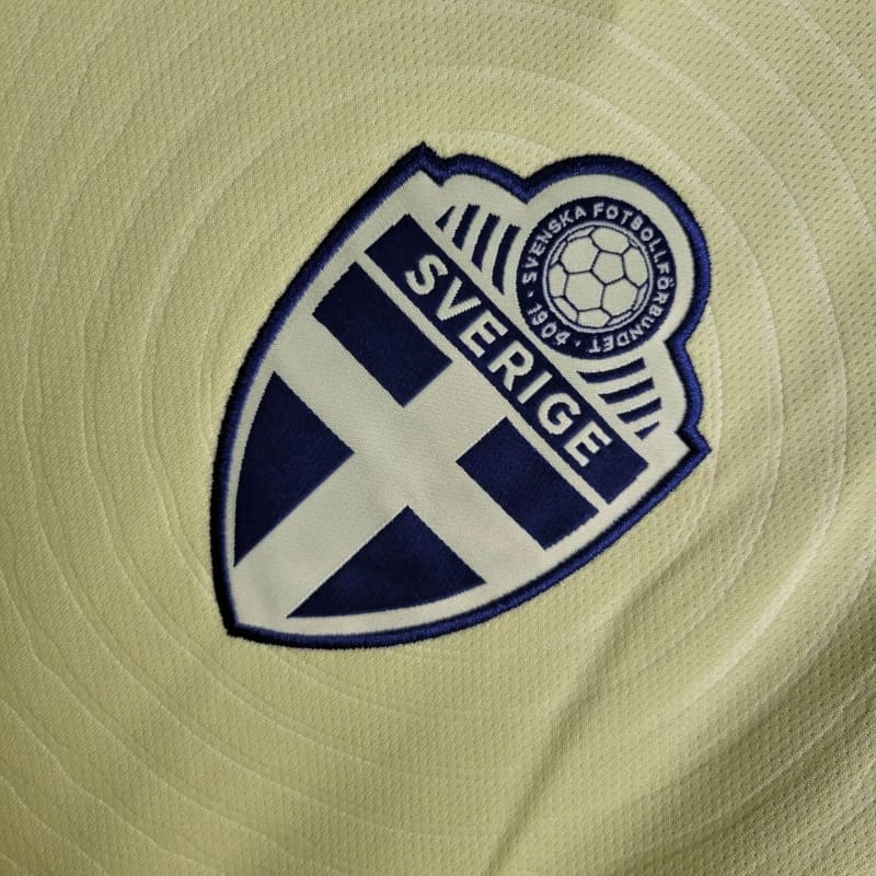 Sweden 2024 Home Stadium Jersey - Fans Version - ManixJersey