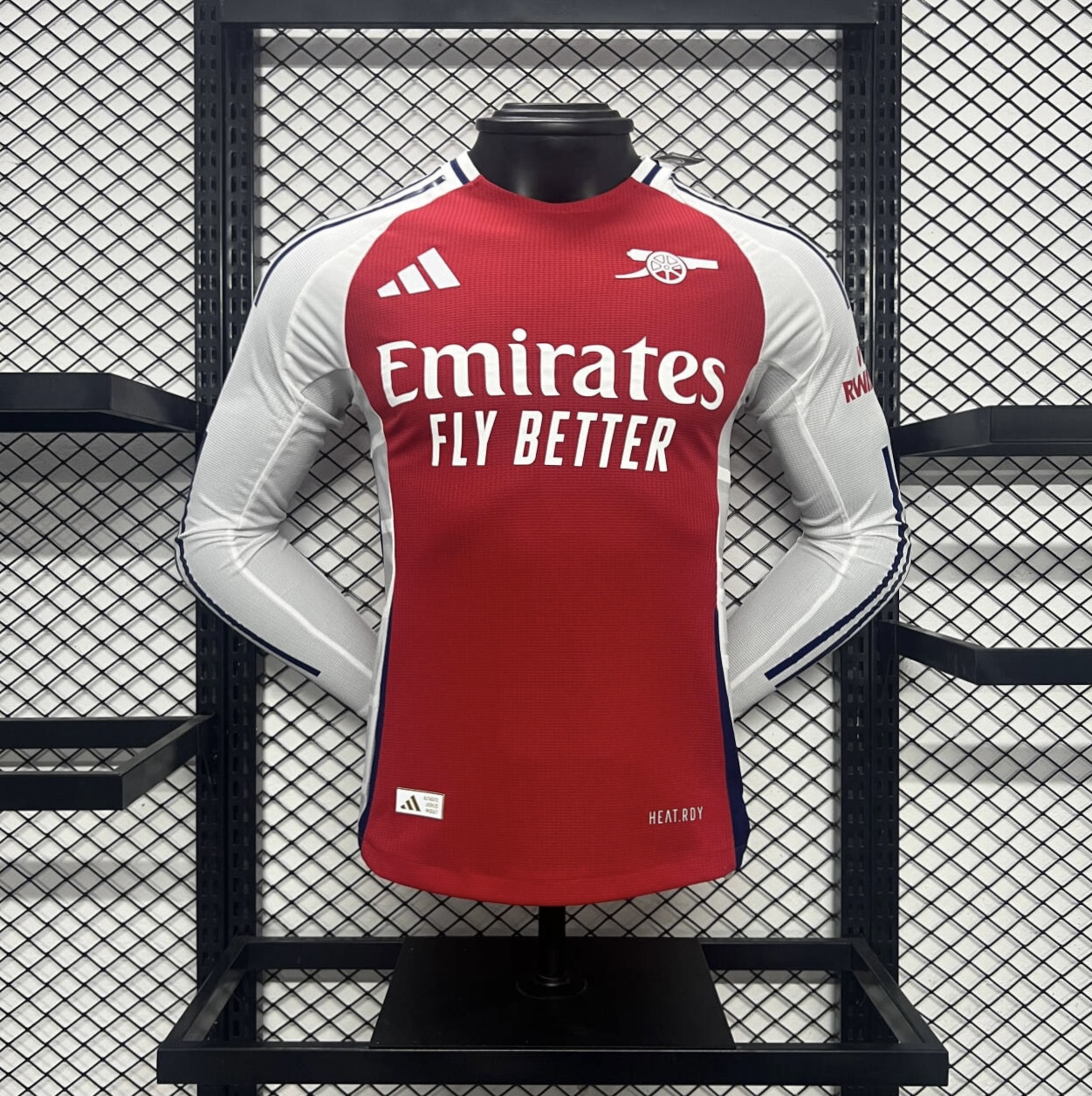 Arsenal 24-25 Home Long Sleeve Jersey - Player Version - ManixJersey