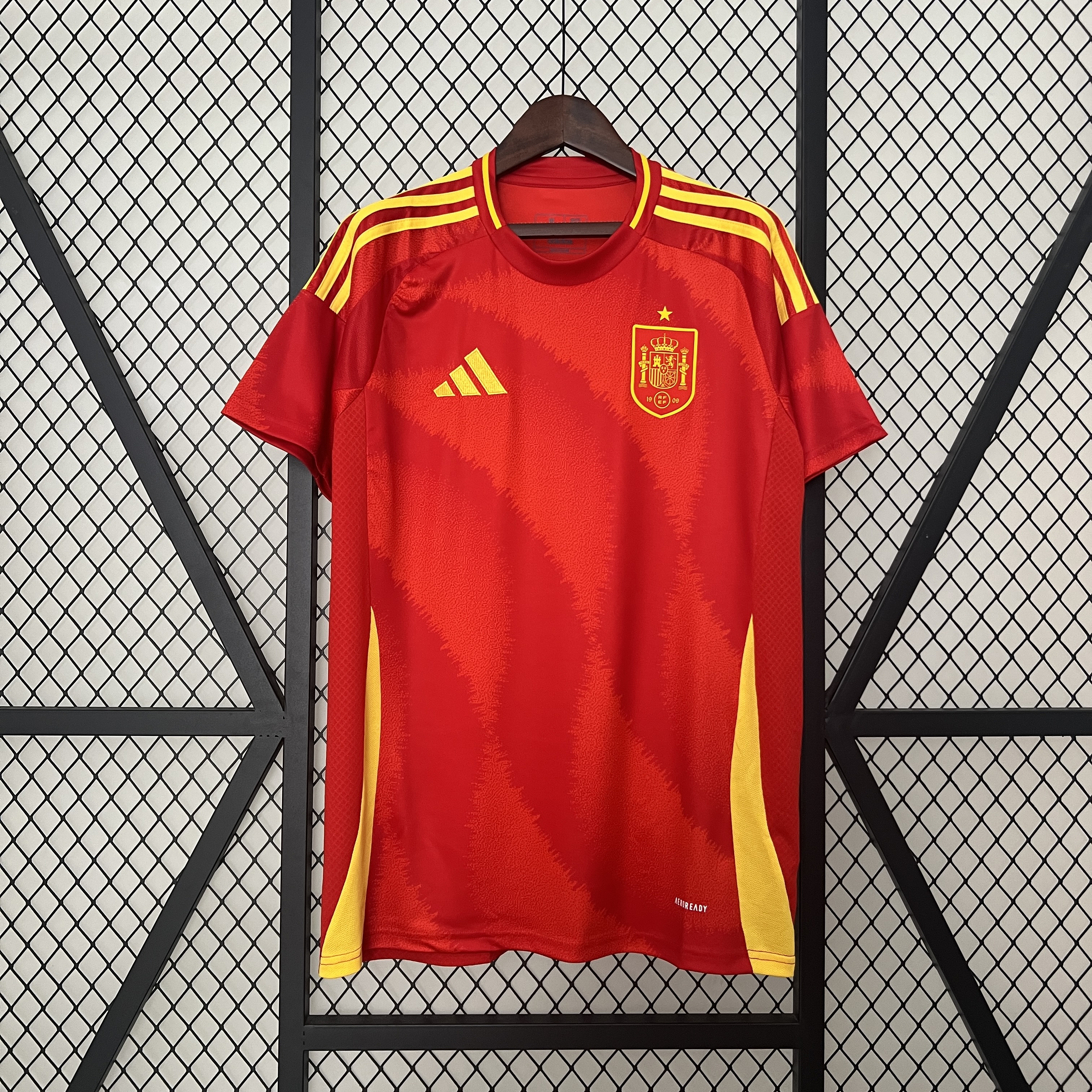 Spain 2024 Home Stadium Jersey - Fans Version - ManixJersey