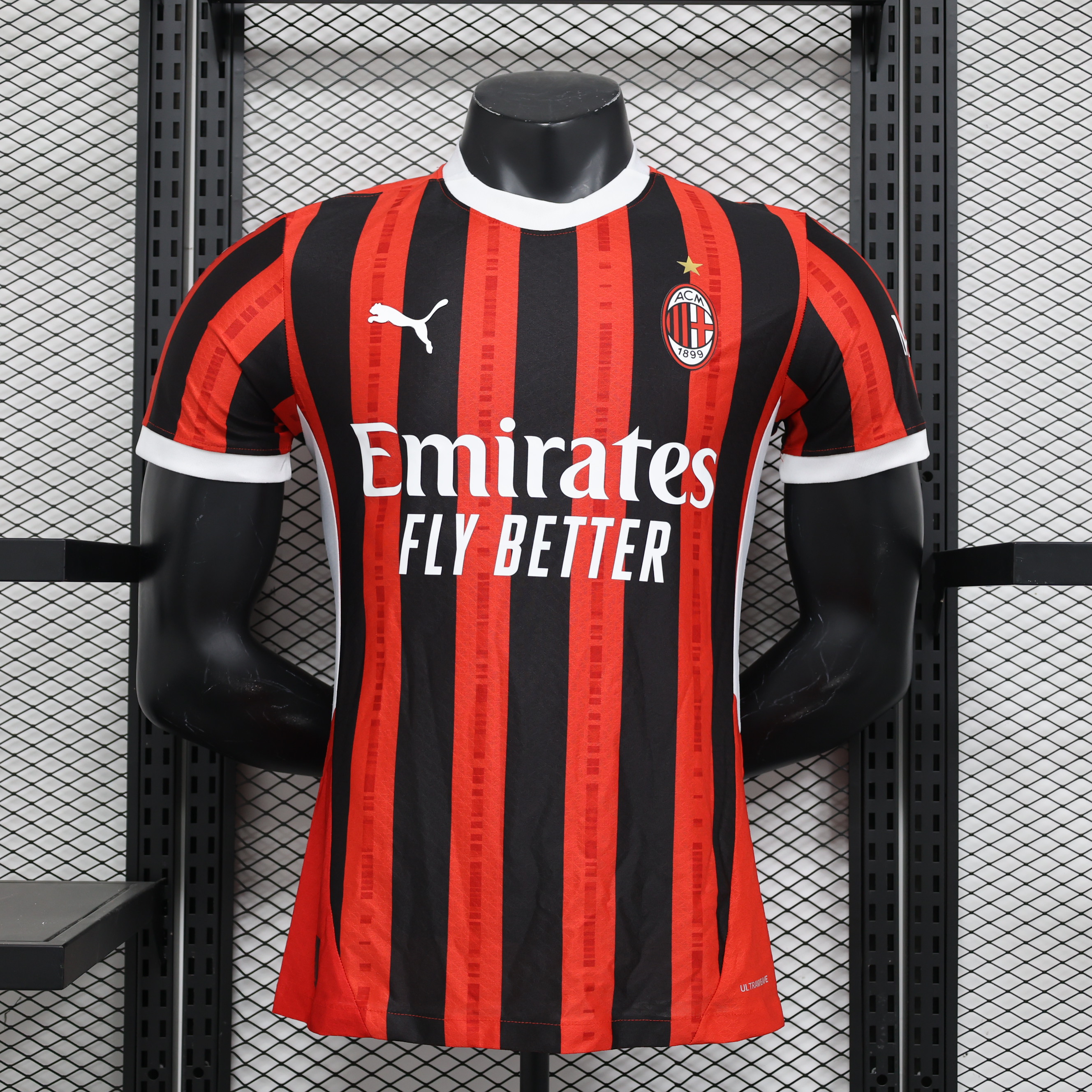 AC Milan 24-25 Home Stadium Jersey - Player Version - ManixJersey