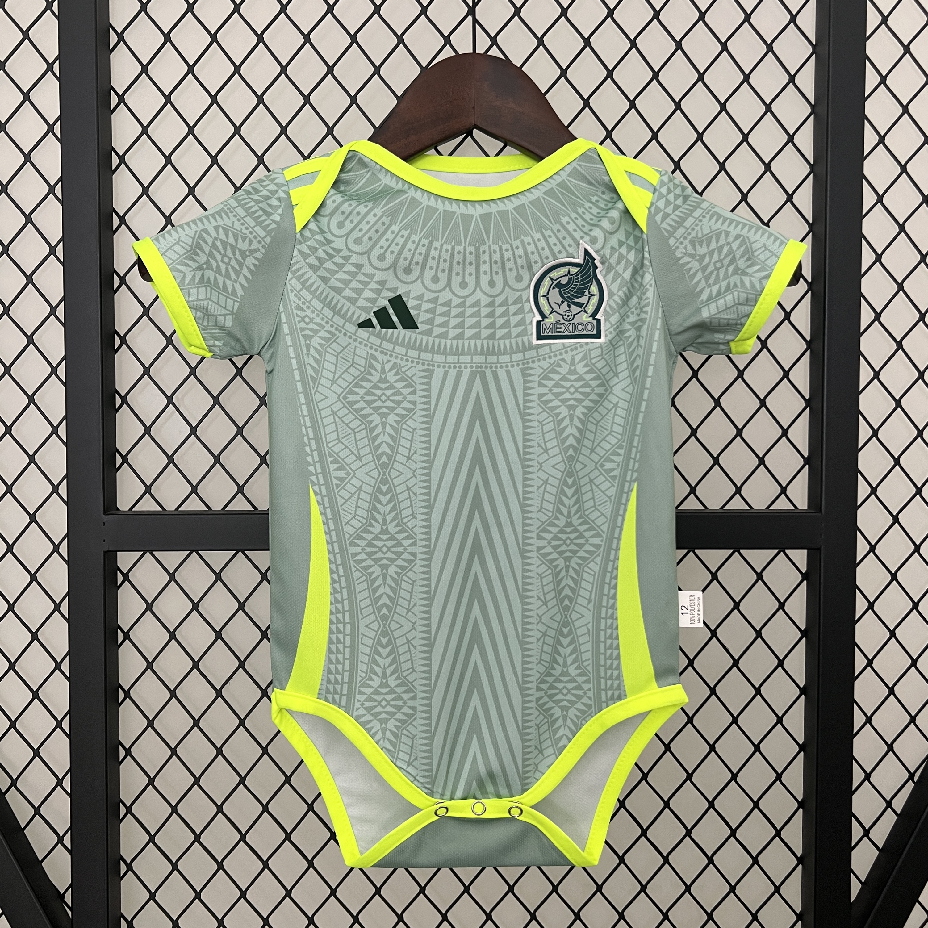 Mexico 24-25 Away Baby Crawling Suit - ManixJersey