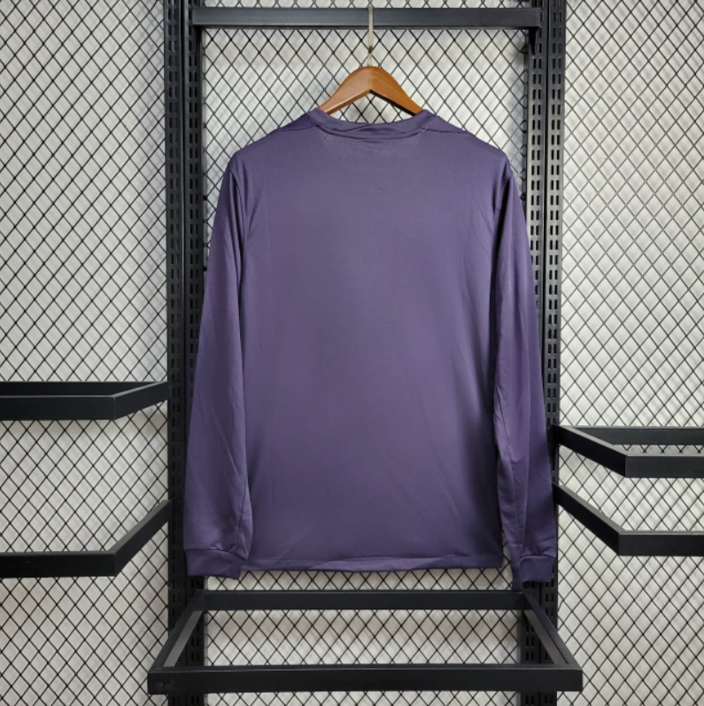 England 2024 Away Stadium Long Sleeve Jersey - Fans Version - ManixJersey