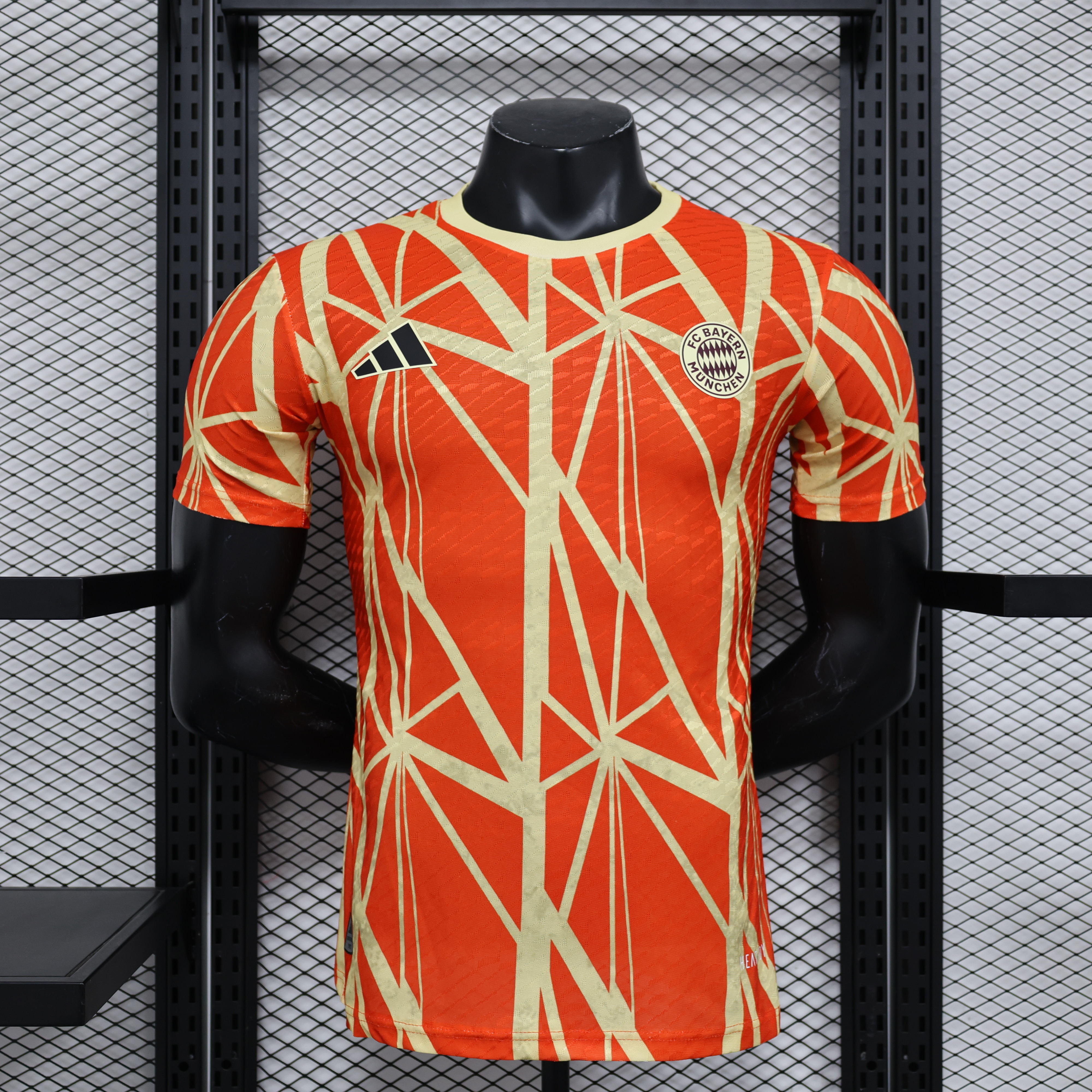 Bayern Munich 24-25 Red Pre-Match Training Jersey - Player Version - ManixJersey