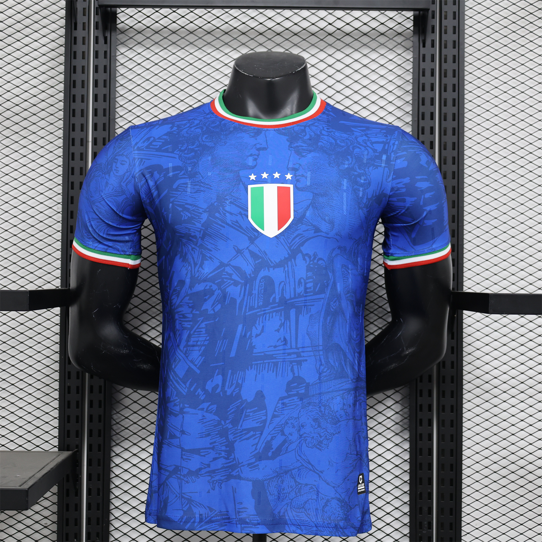 Italy 2024 Blue Special Edition Jersey - Player Version - ManixJersey