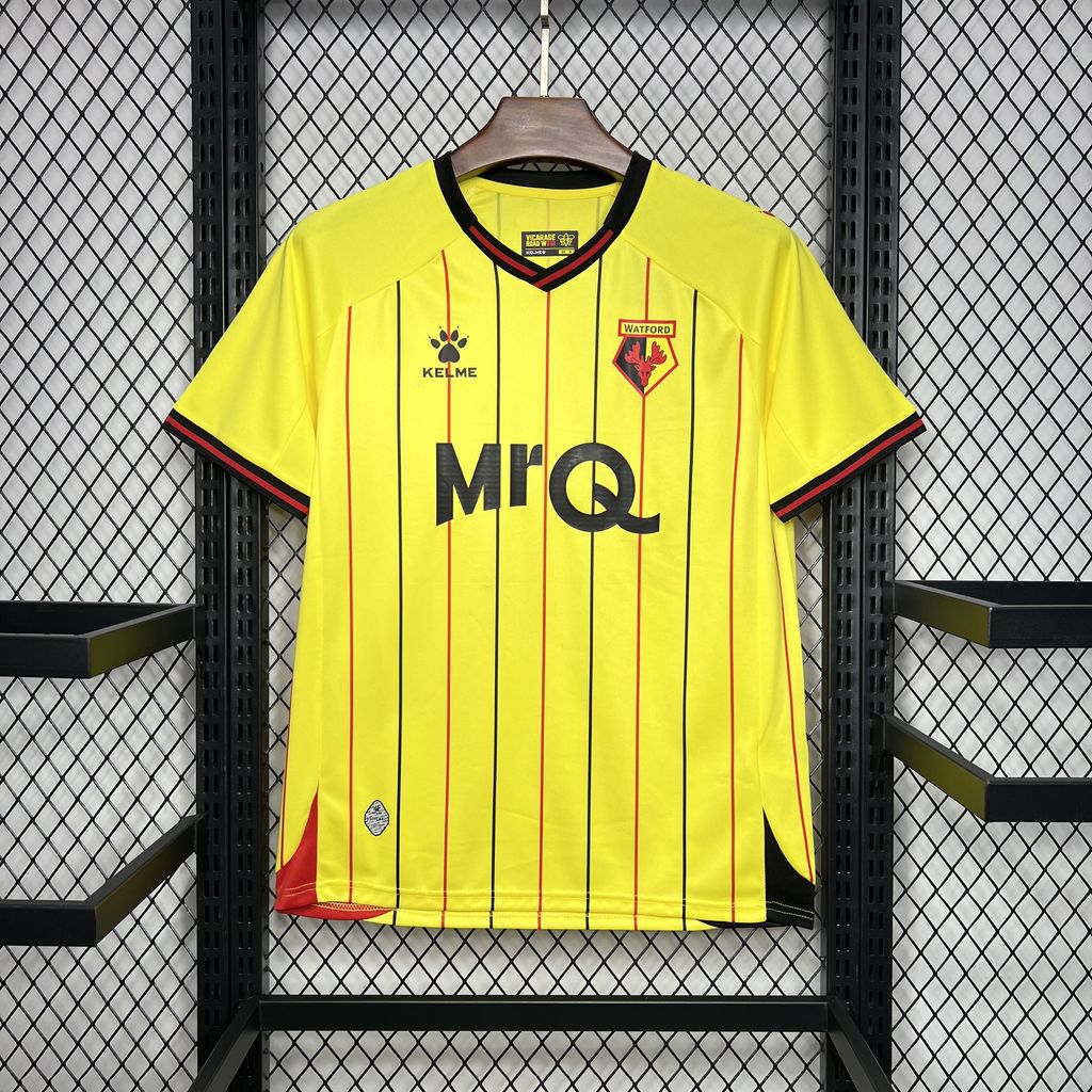 Watford 24-25 Home Stadium Jersey - Fans Version - ManixJersey