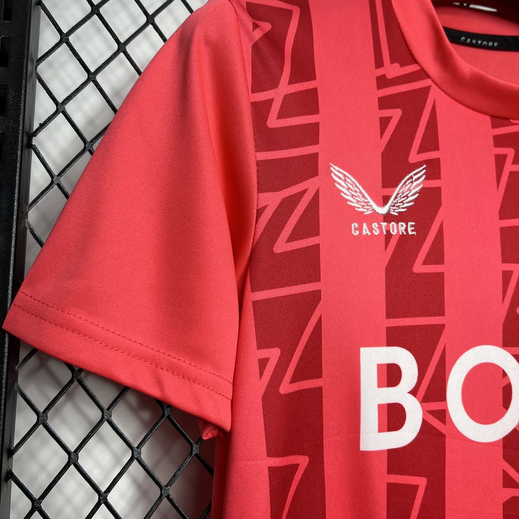 Glasgow Rangers 24-25 Red Goalkeeper Kids Kit - ManixJersey