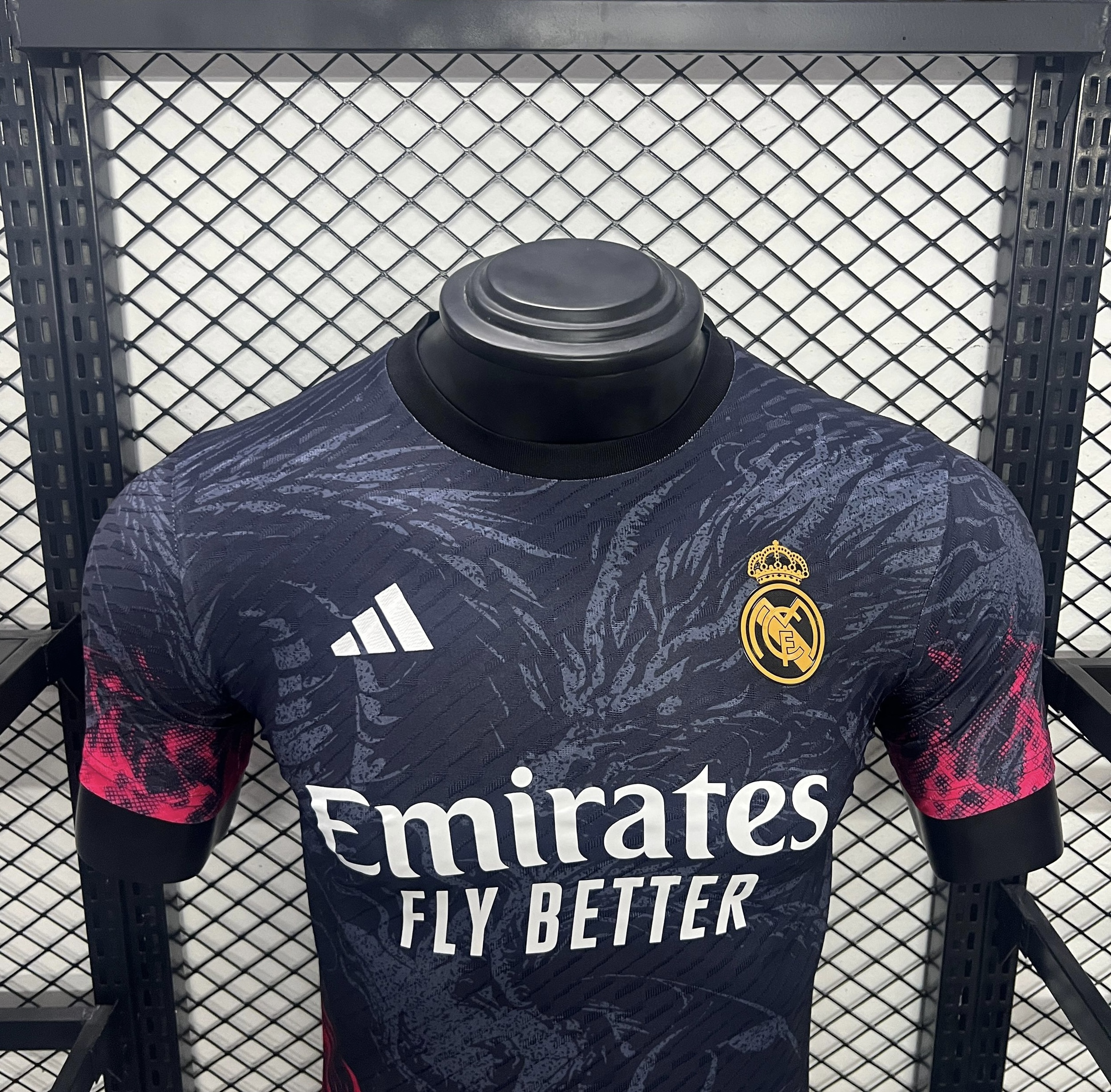 Real Madrid 24-25 Red Dragon Special Edition Black Jersey - Player Version - ManixJersey