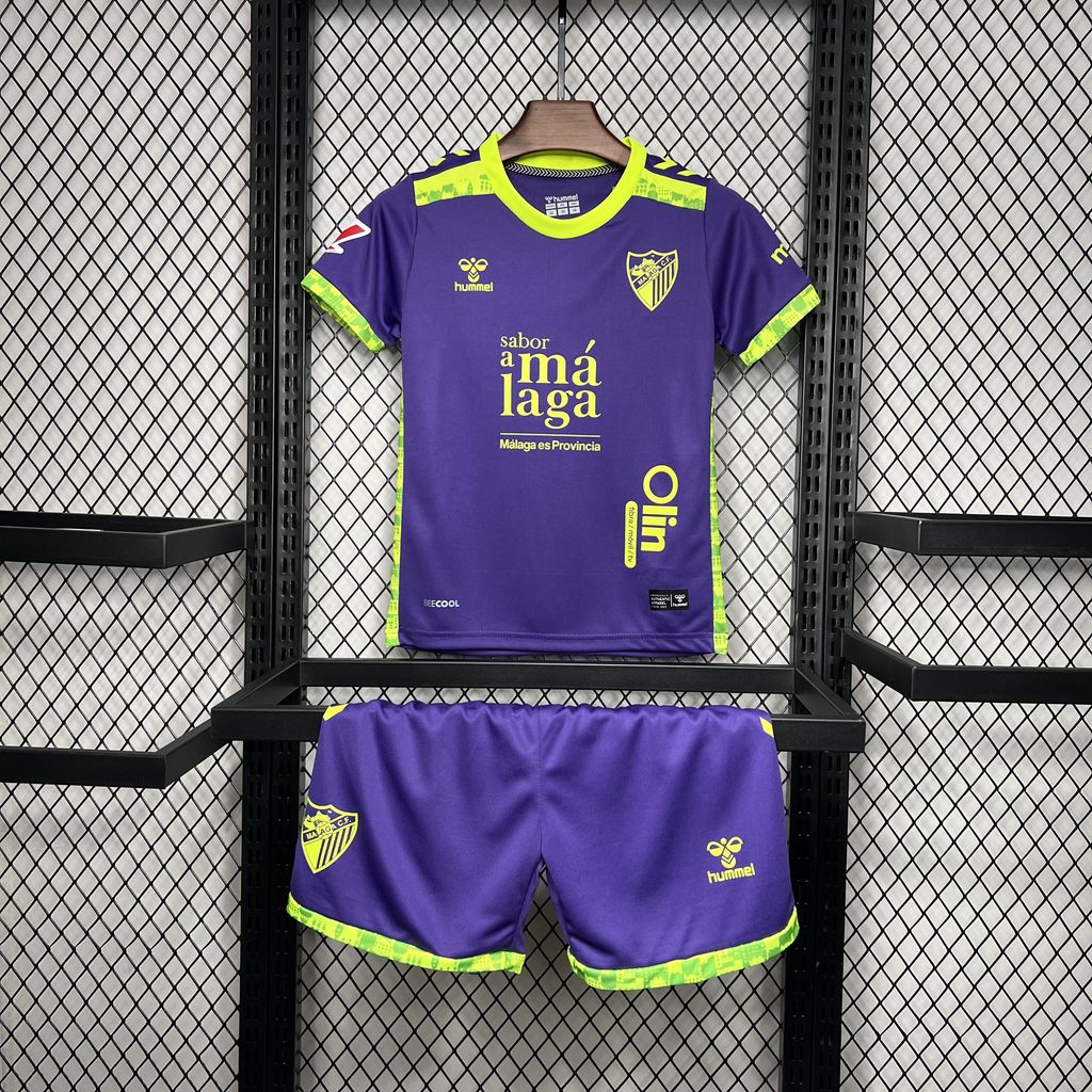Malaga 24-25 Away Kids Kit - ManixJersey