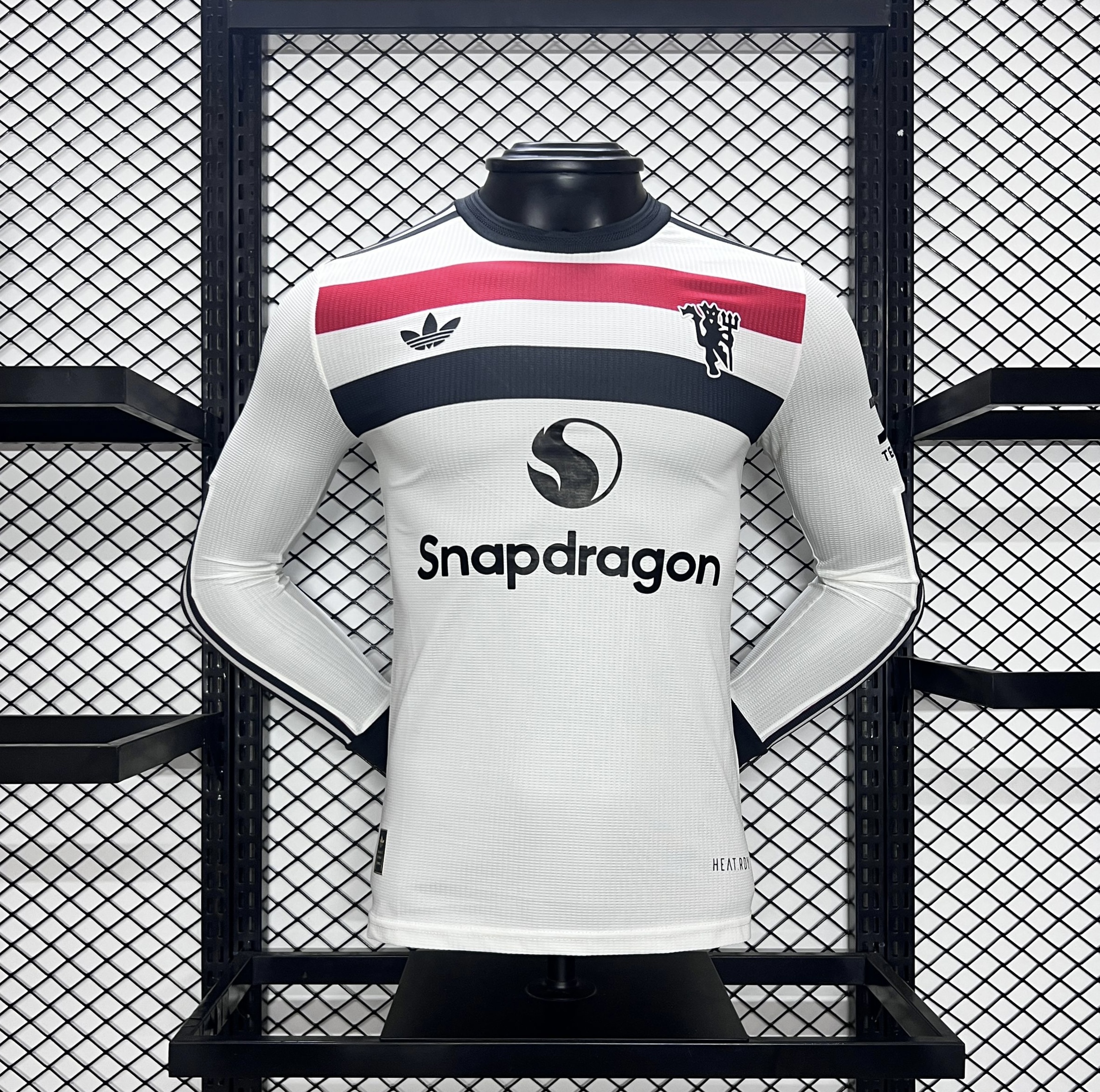 Manchester United 24-25 Third Long Sleeve Jersey - Player Version - ManixJersey