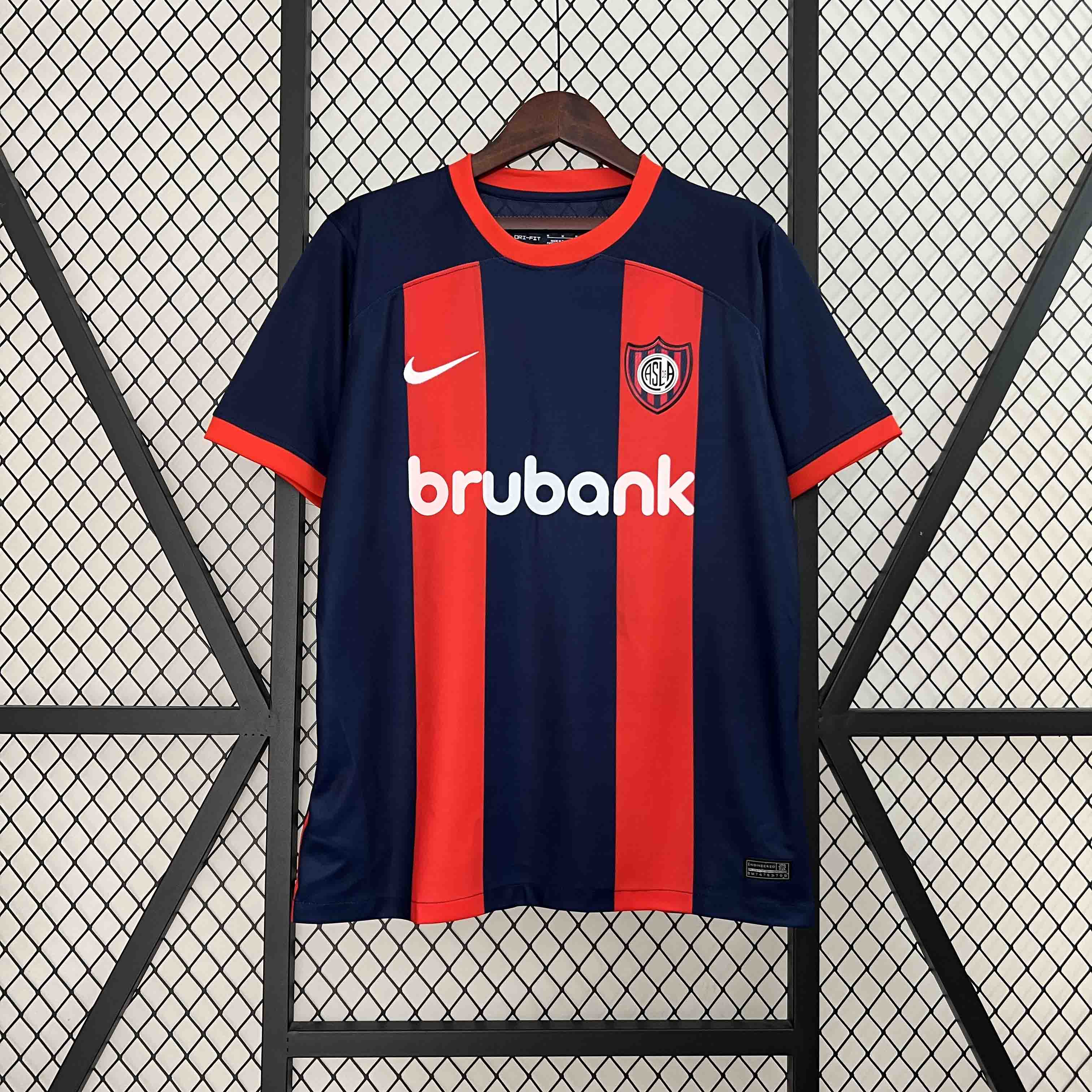 San Lorenzo 24-25 Home Stadium Jersey - Fans Version - ManixJersey