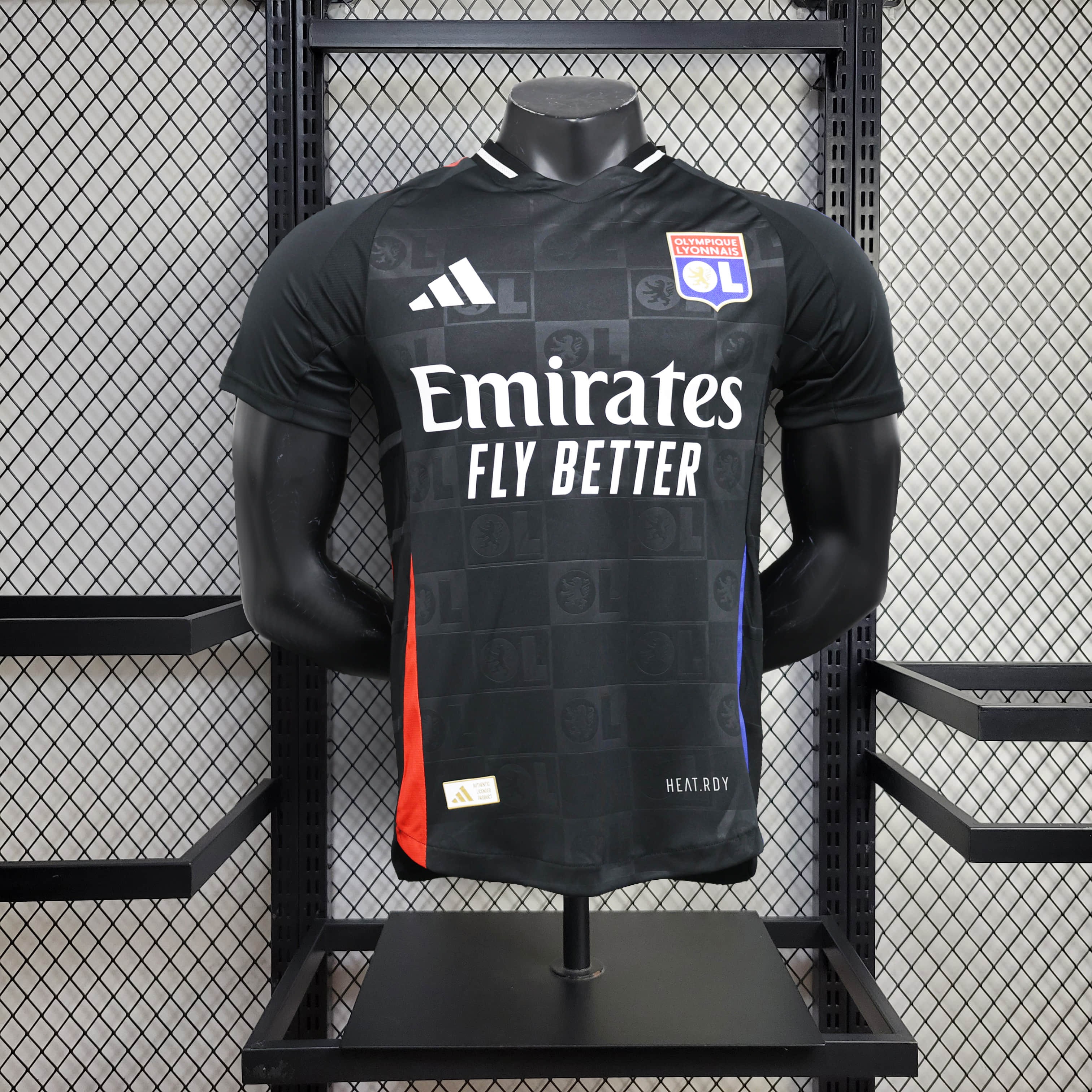 Olympique Lyonnais Lyon 24-25 Away Jersey - Player Version - ManixJersey