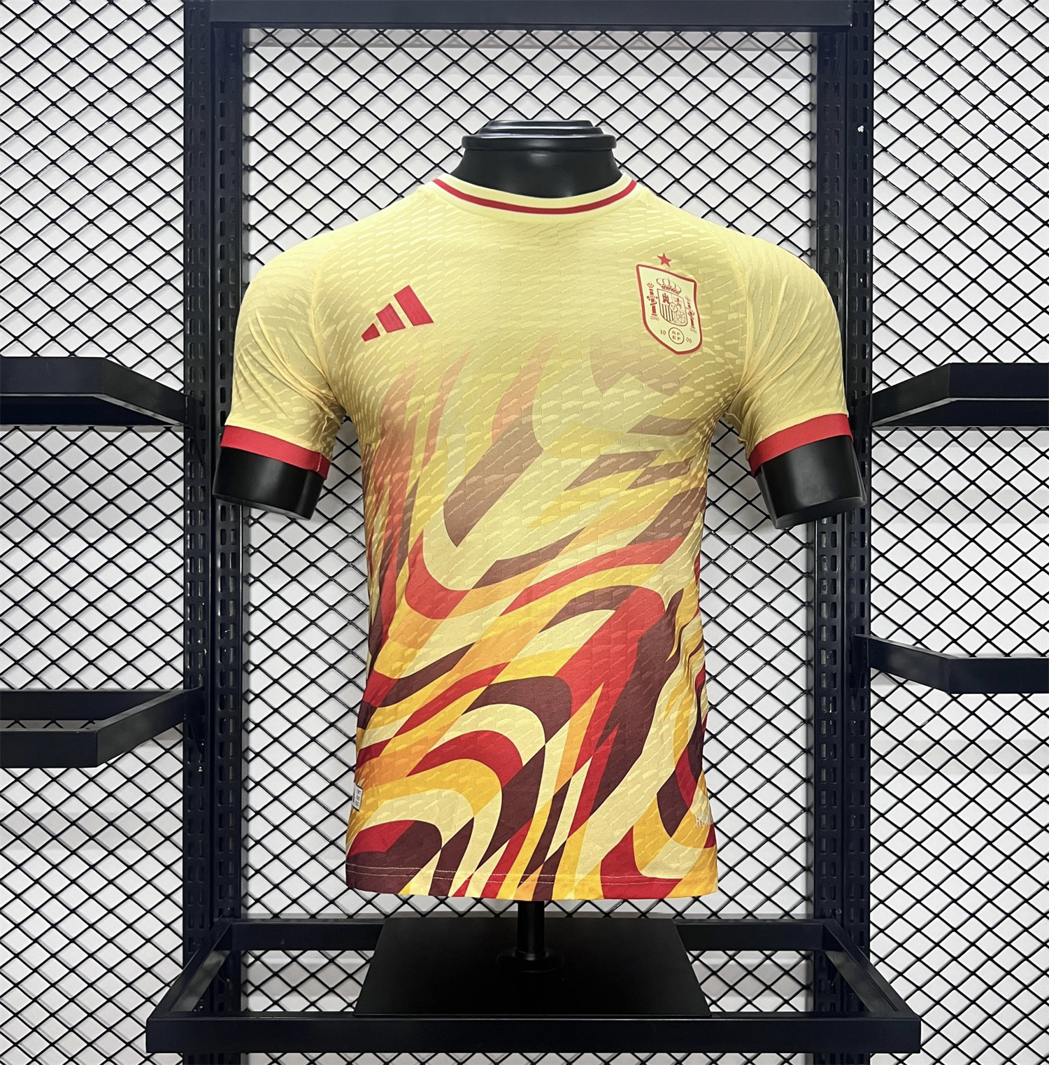 Spain 2024 Yellow Special Edition Jersey - Player Version - ManixJersey