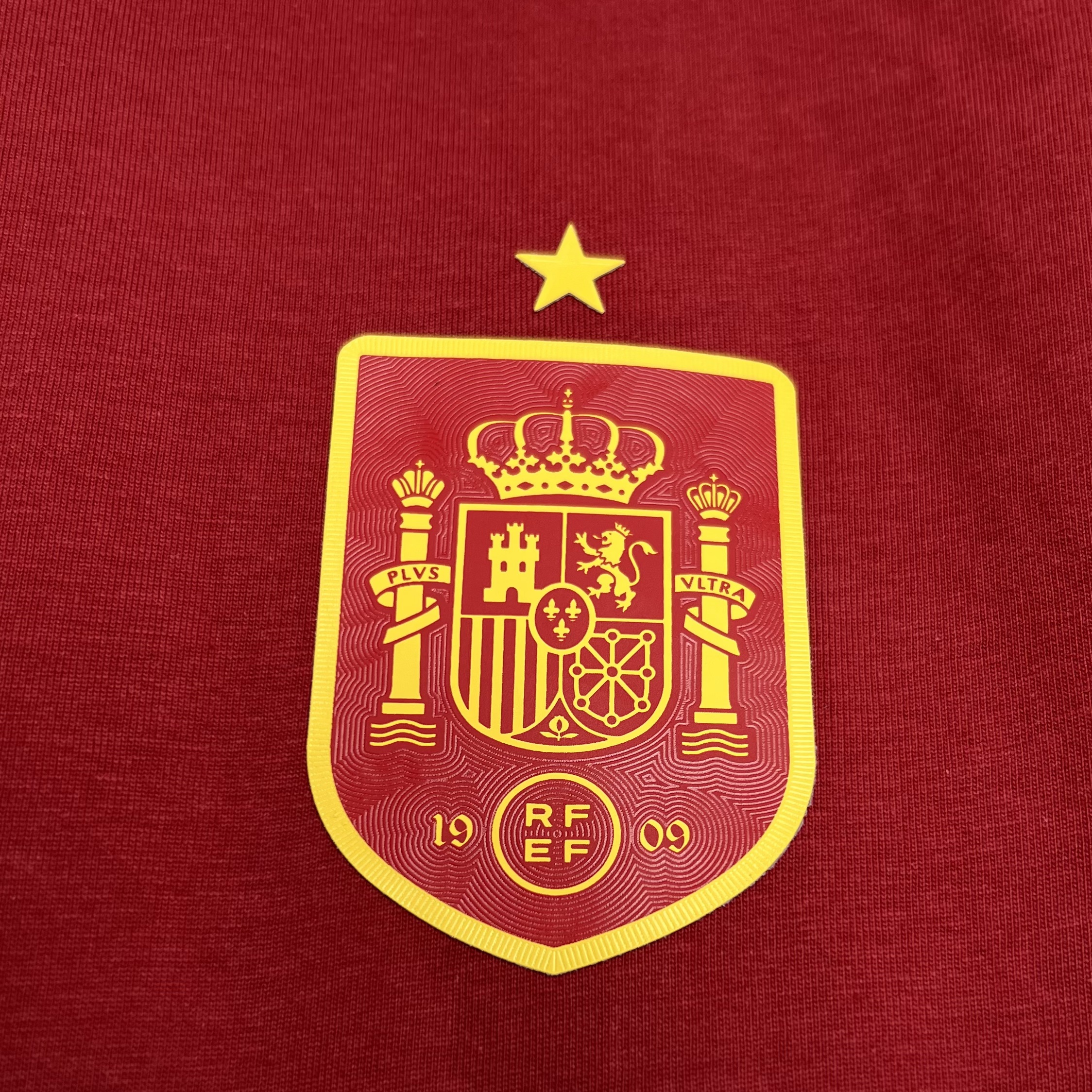 Spain 2024 Euro Red Retro Style Jersey - Fans Version - ManixJersey