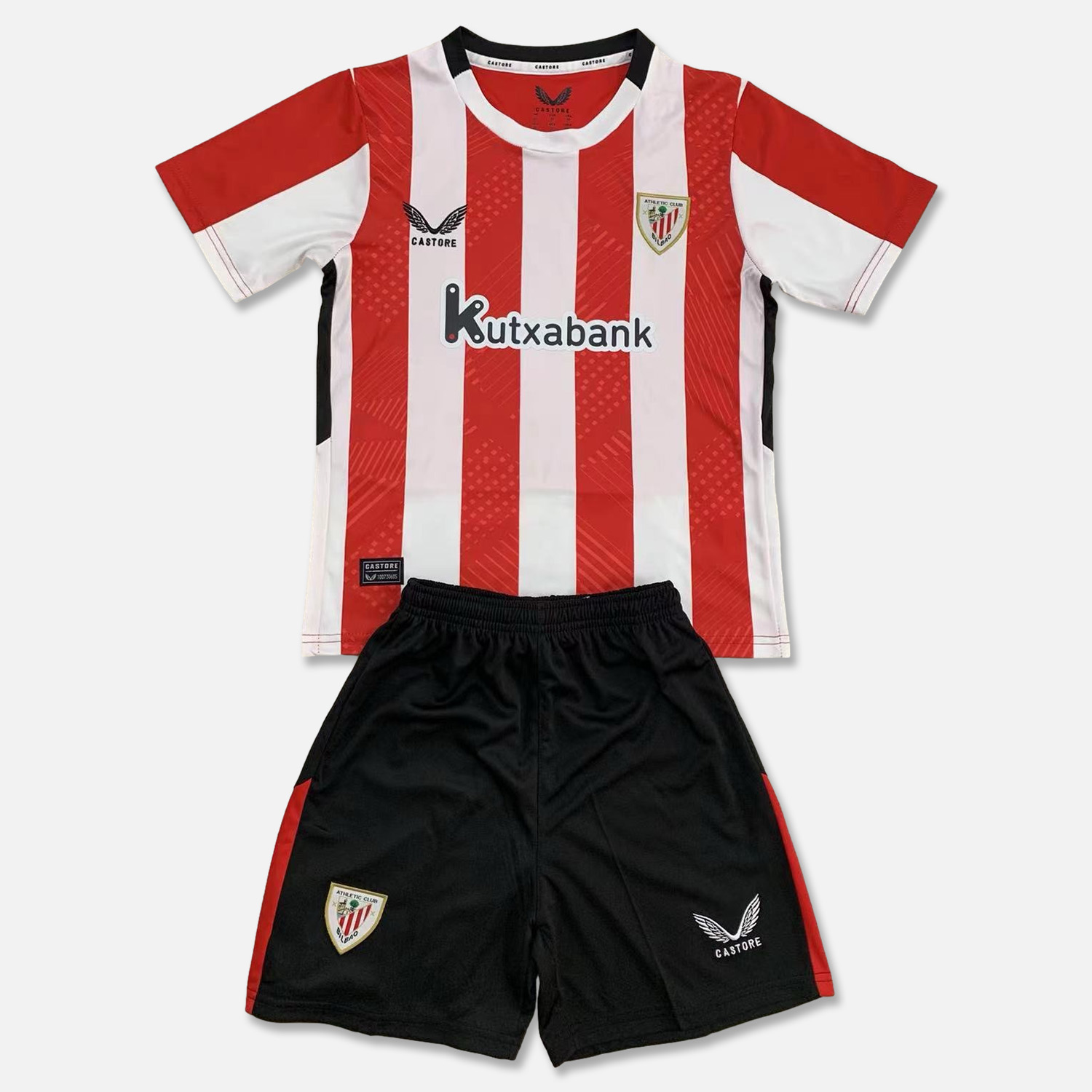 Athletic Bilbao 24-25 Home Stadium Kids Kit - ManixJersey