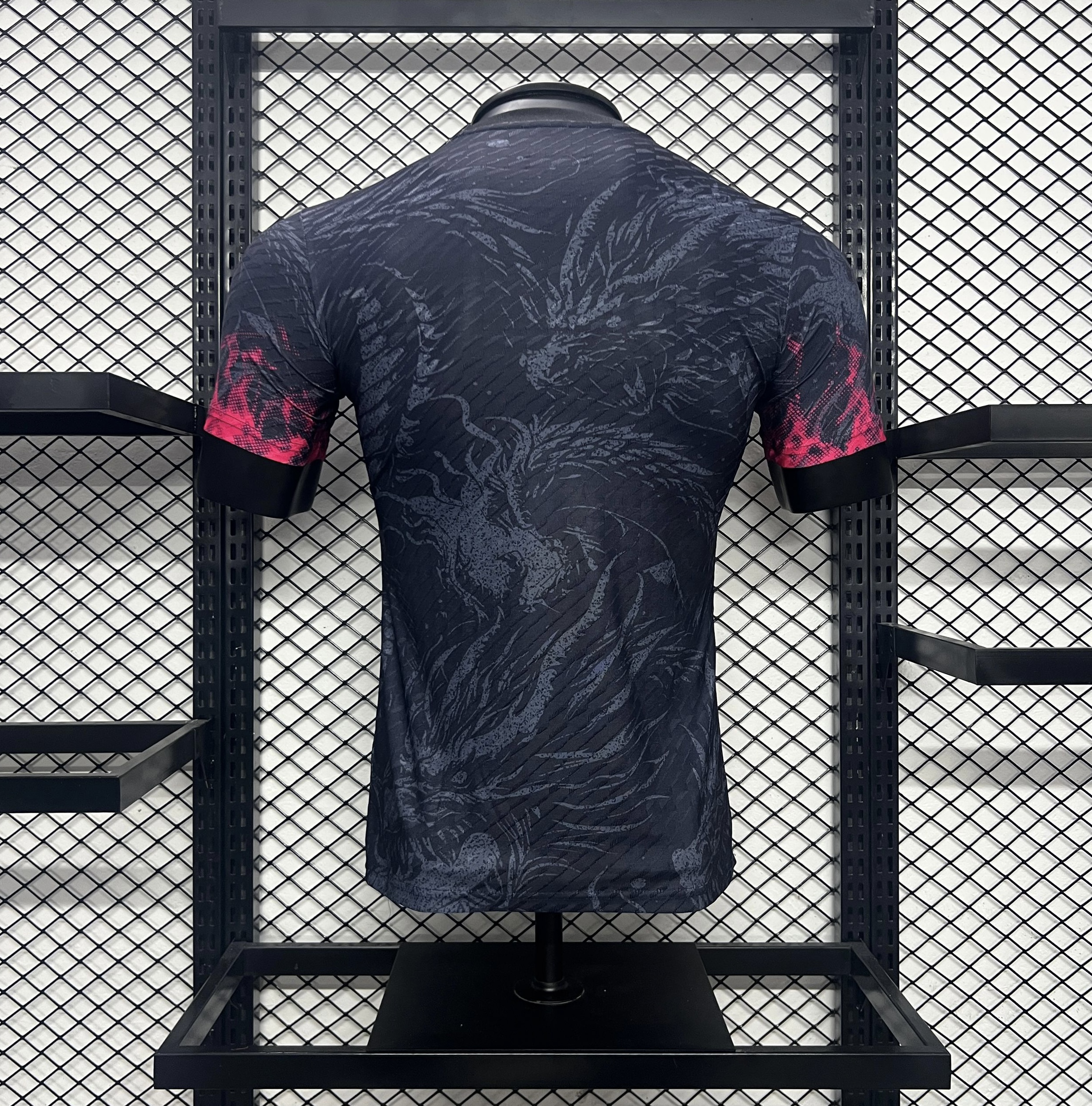 Real Madrid 24-25 Red Dragon Special Edition Black Jersey - Player Version - ManixJersey