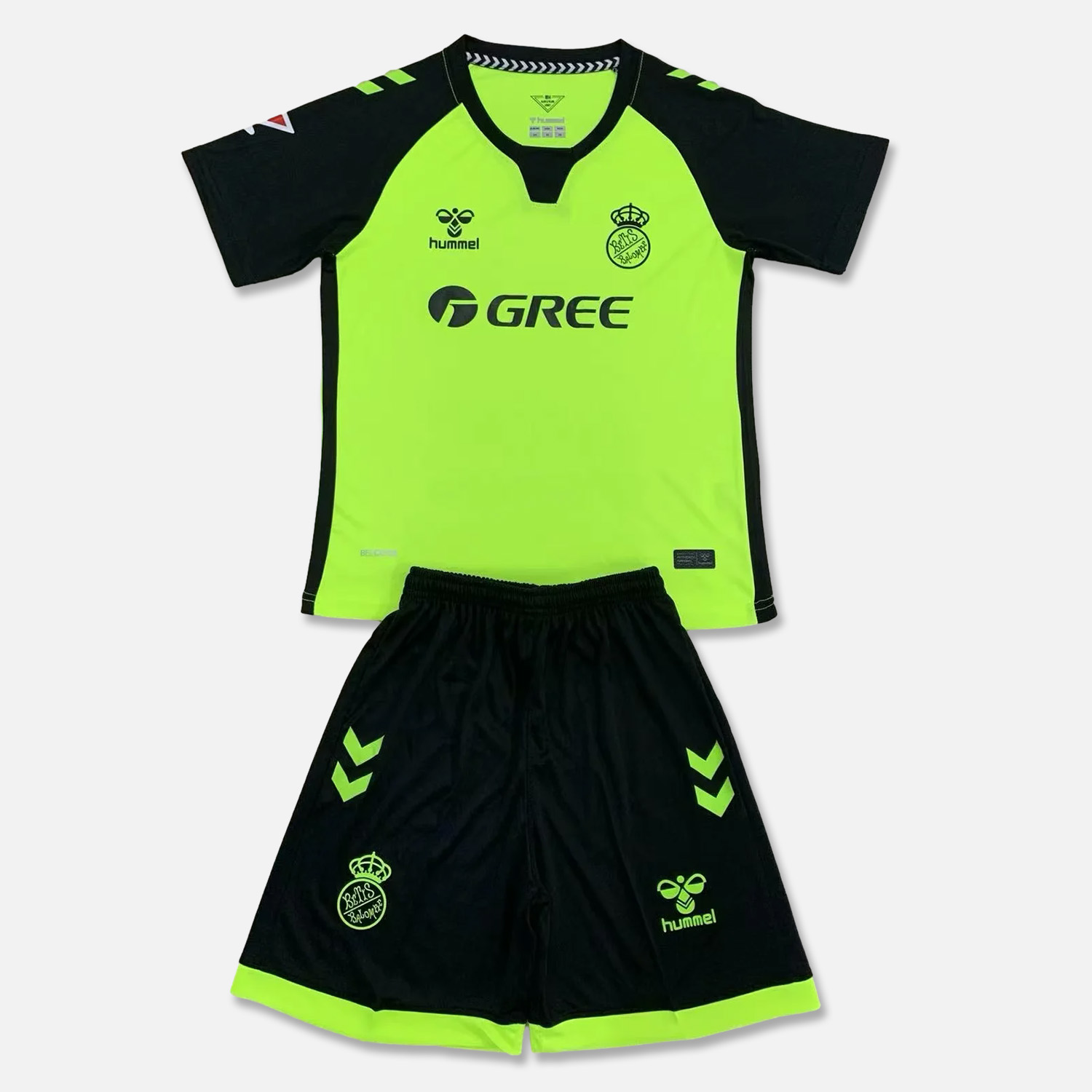 Real Betis 24-25 Away Kids Kit - ManixJersey