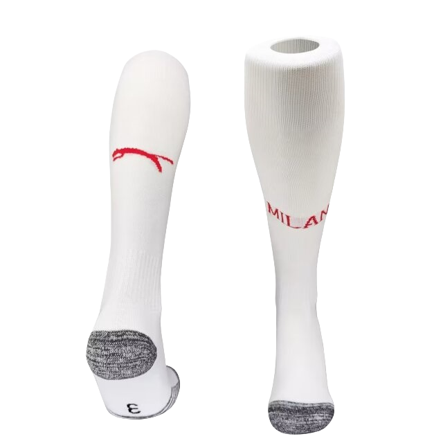AC Milan 24-25 Home Socks - White - ManixJersey