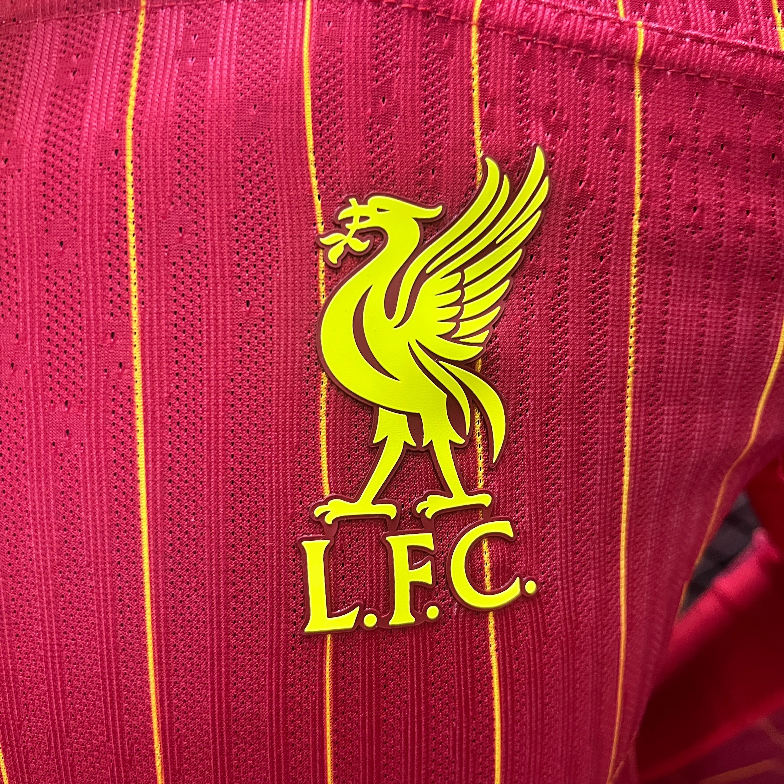 Liver.pool 24-25 Home Long Sleeve Jersey - Player Version - ManixJersey