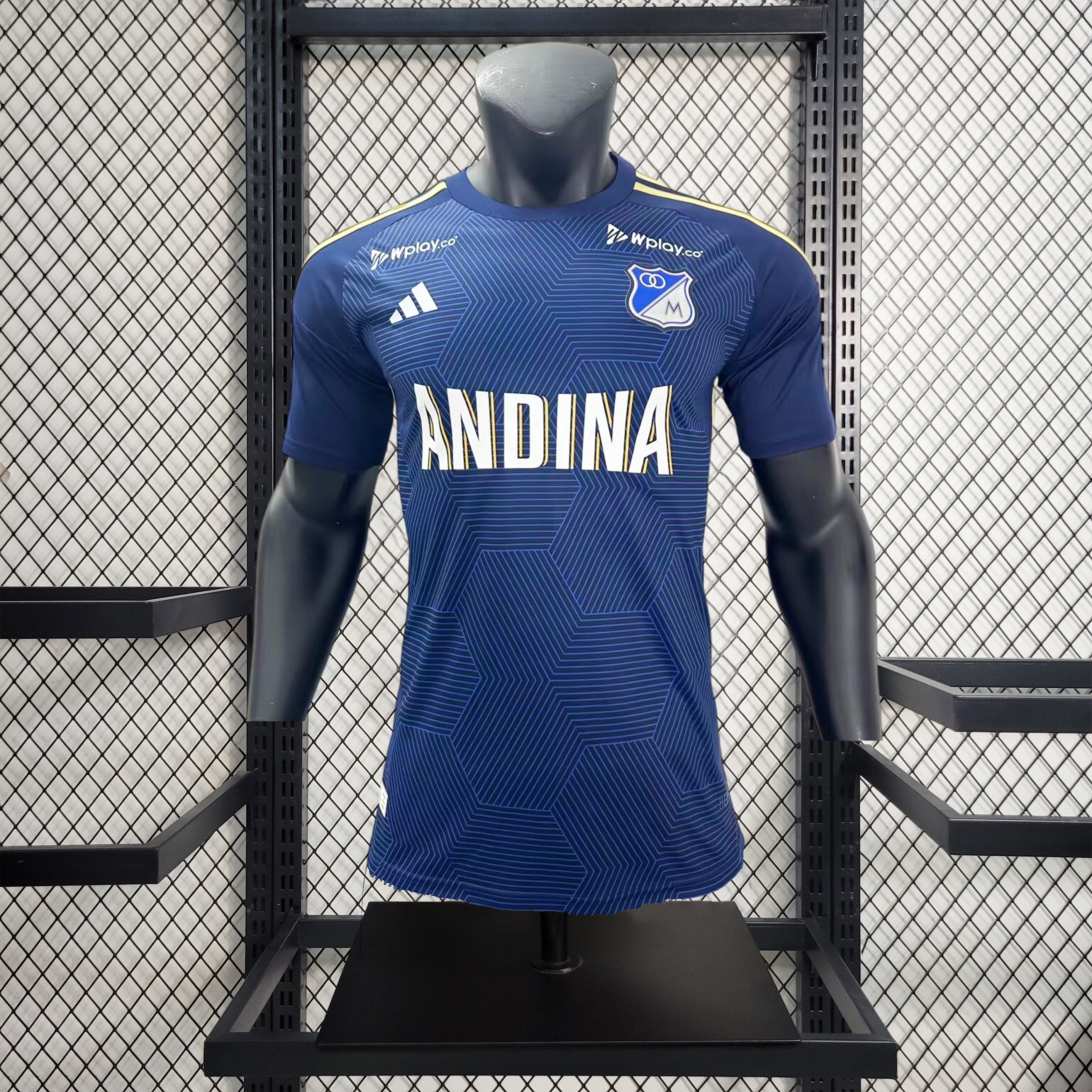 Millonarios 24-25 Home Stadium Jersey - Player Version - ManixJersey