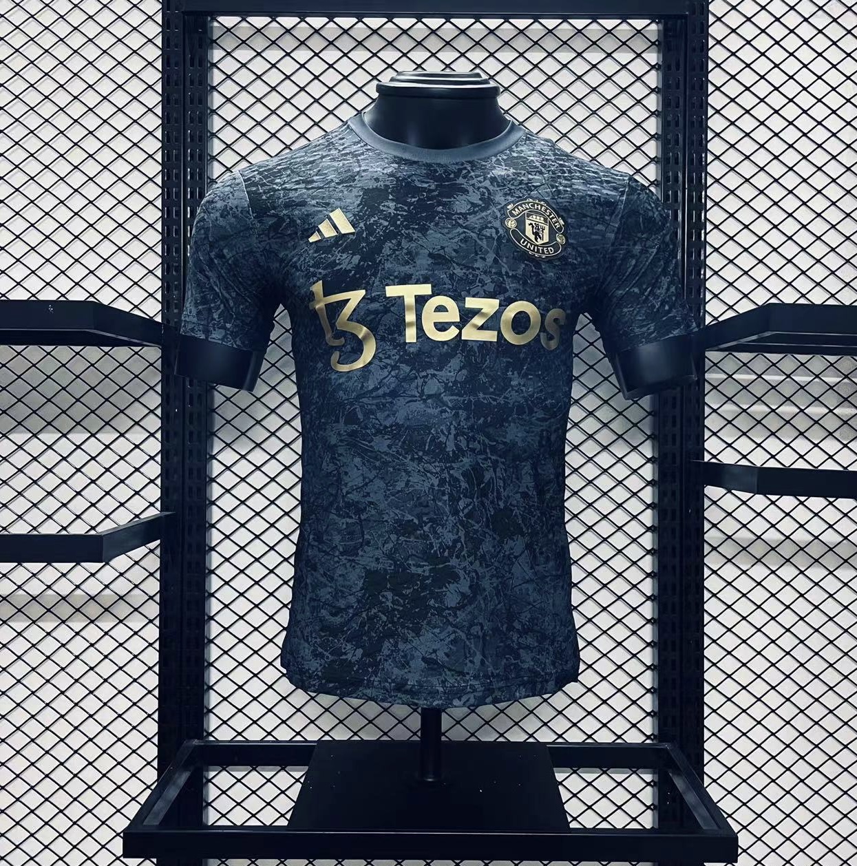 Manchester United 24-25 Blue Special Edition Jersey - Player Version - ManixJersey