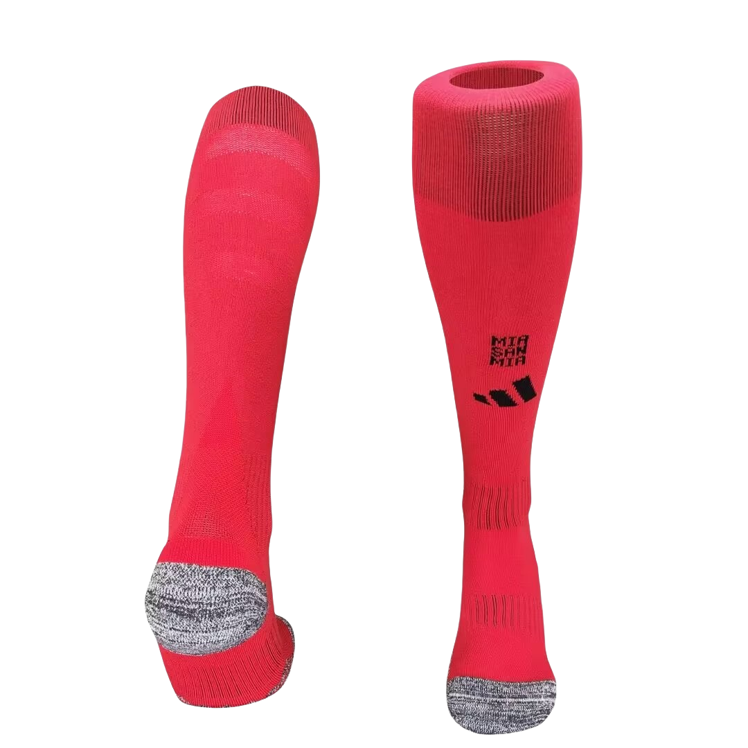 Bayern Munich 24-25 Home Socks - Red - ManixJersey